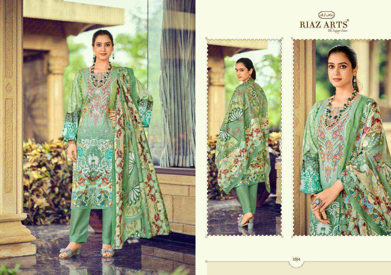 Riaz Arts Musafir Vol 36 Cotton Salwar Kameez Wholesale Rate ( 6 Pcs Catalog )