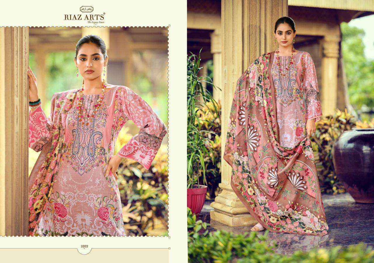 Riaz Arts Musafir Vol 36 Cotton Salwar Kameez Wholesale Rate ( 6 Pcs Catalog )