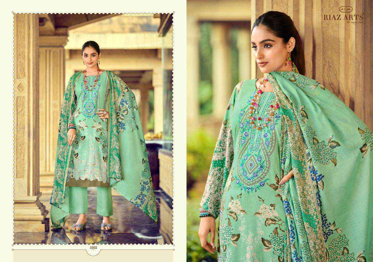 Riaz Arts Musafir Vol 36 Cotton Salwar Kameez Wholesale Rate ( 6 Pcs Catalog )