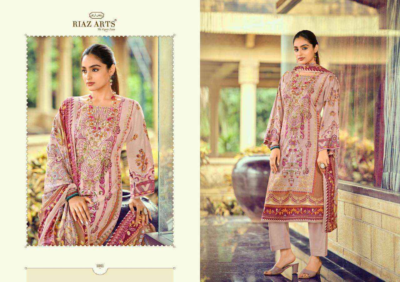 Riaz Arts Musafir Vol 36 Cotton Salwar Kameez Wholesale Rate ( 6 Pcs Catalog )