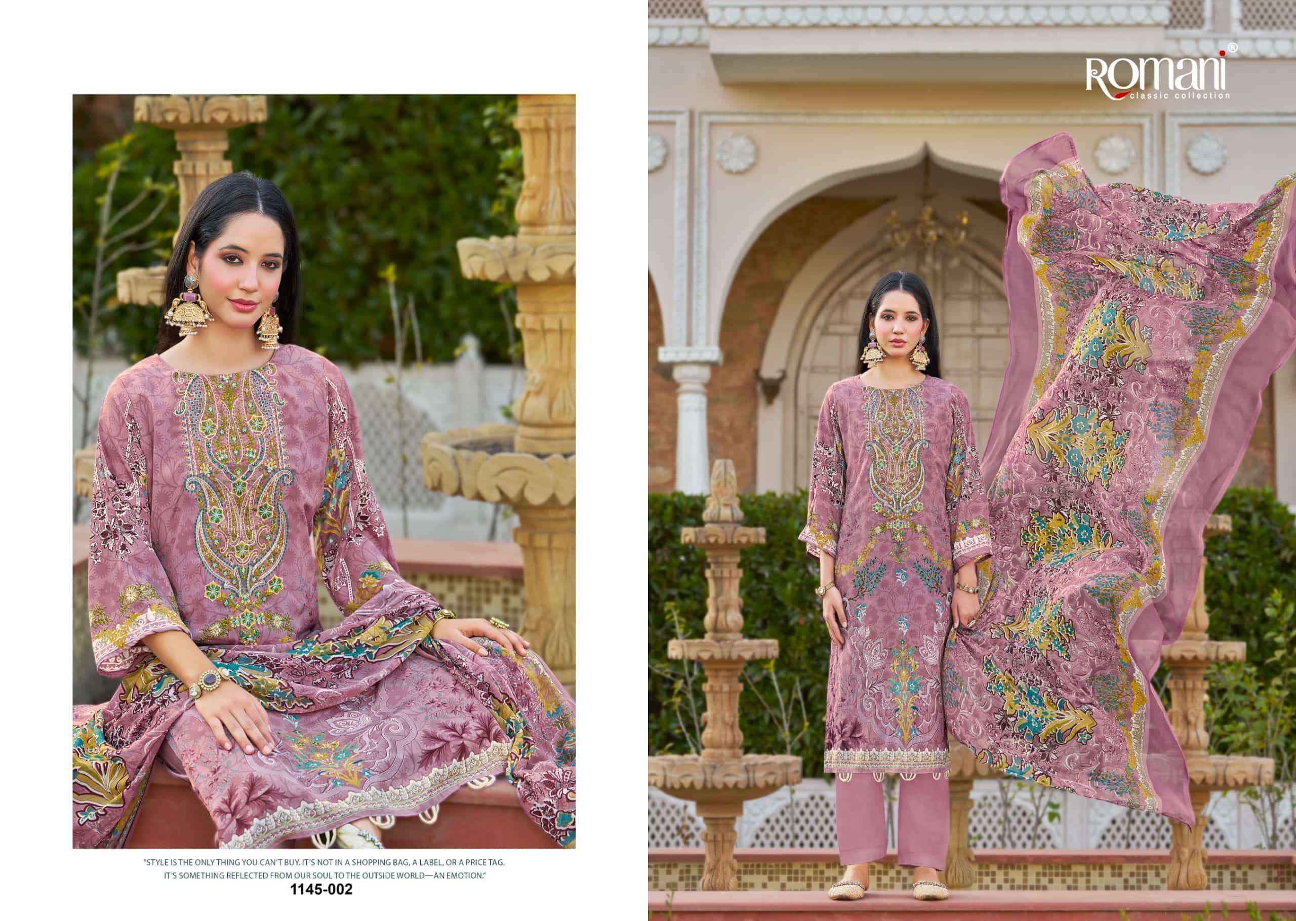 Romani Aarzu Vol 31 Unstitch Cotton Salwar Kameez Wholesale Rate ( 8 Pcs Catalog )