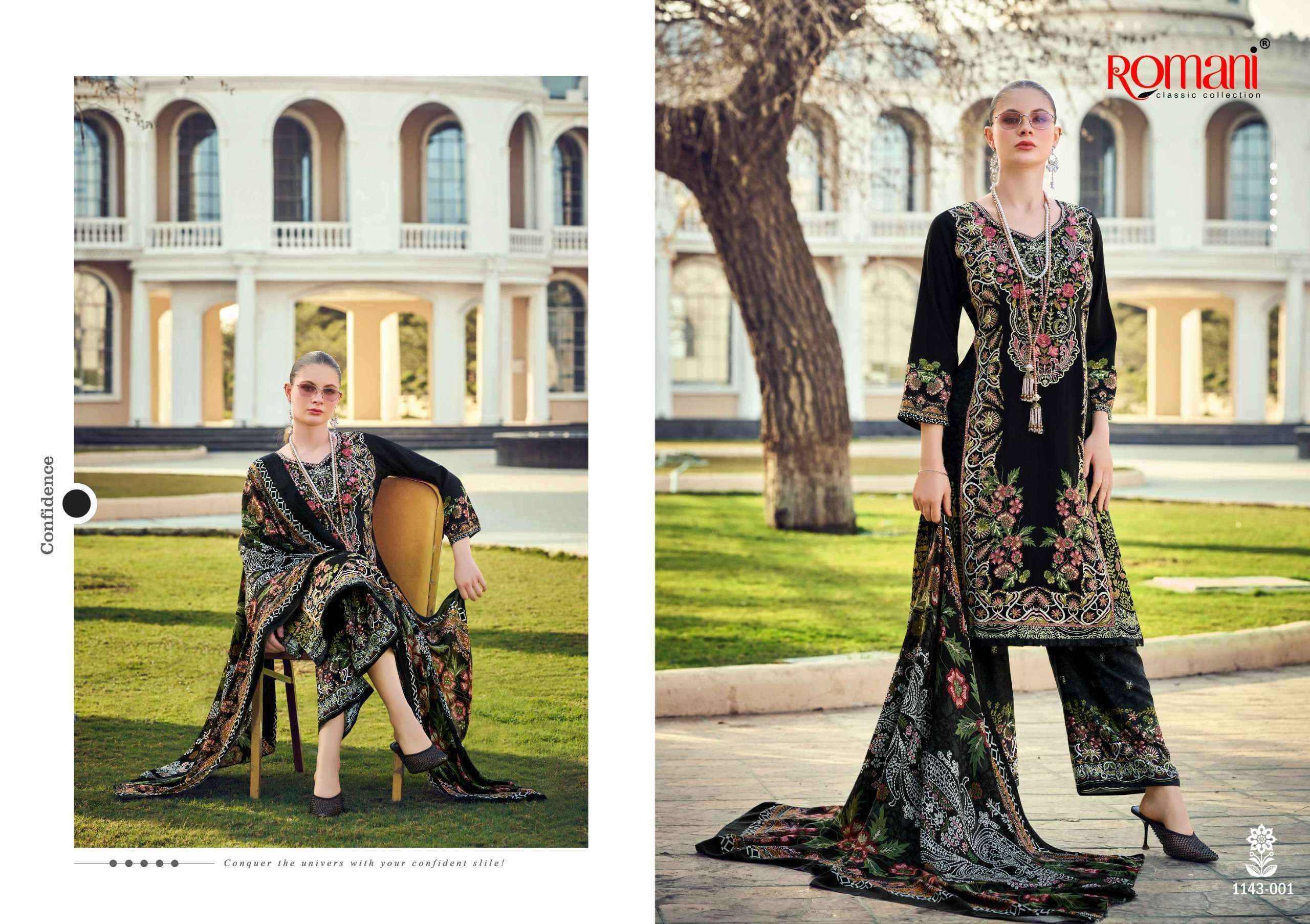 Romani Mahira Vol 8 Cotton Salwar Kameez Wholesale Rate ( 8 Pcs Catalog )