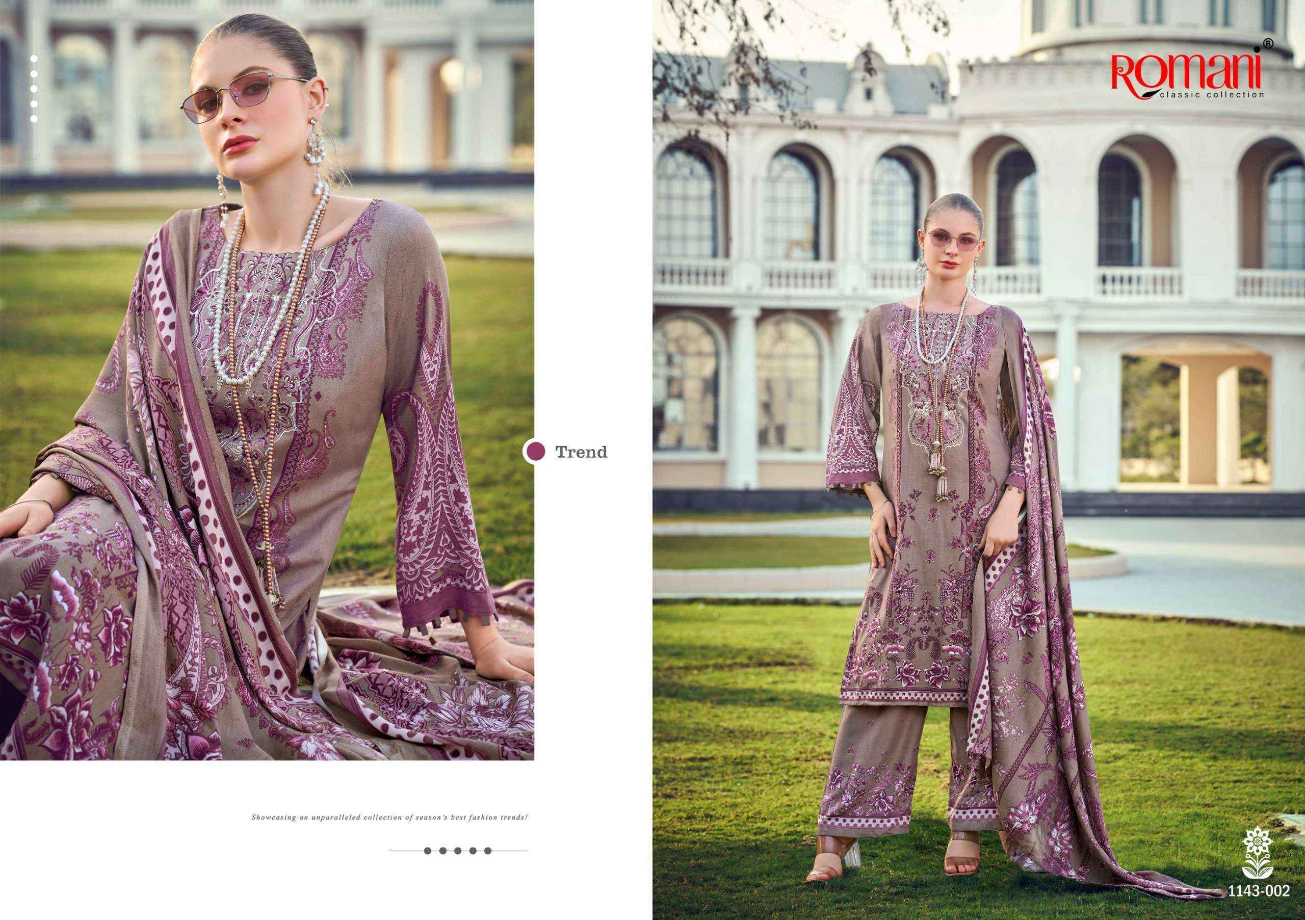 Romani Mahira Vol 8 Cotton Salwar Kameez Wholesale Rate ( 8 Pcs Catalog )