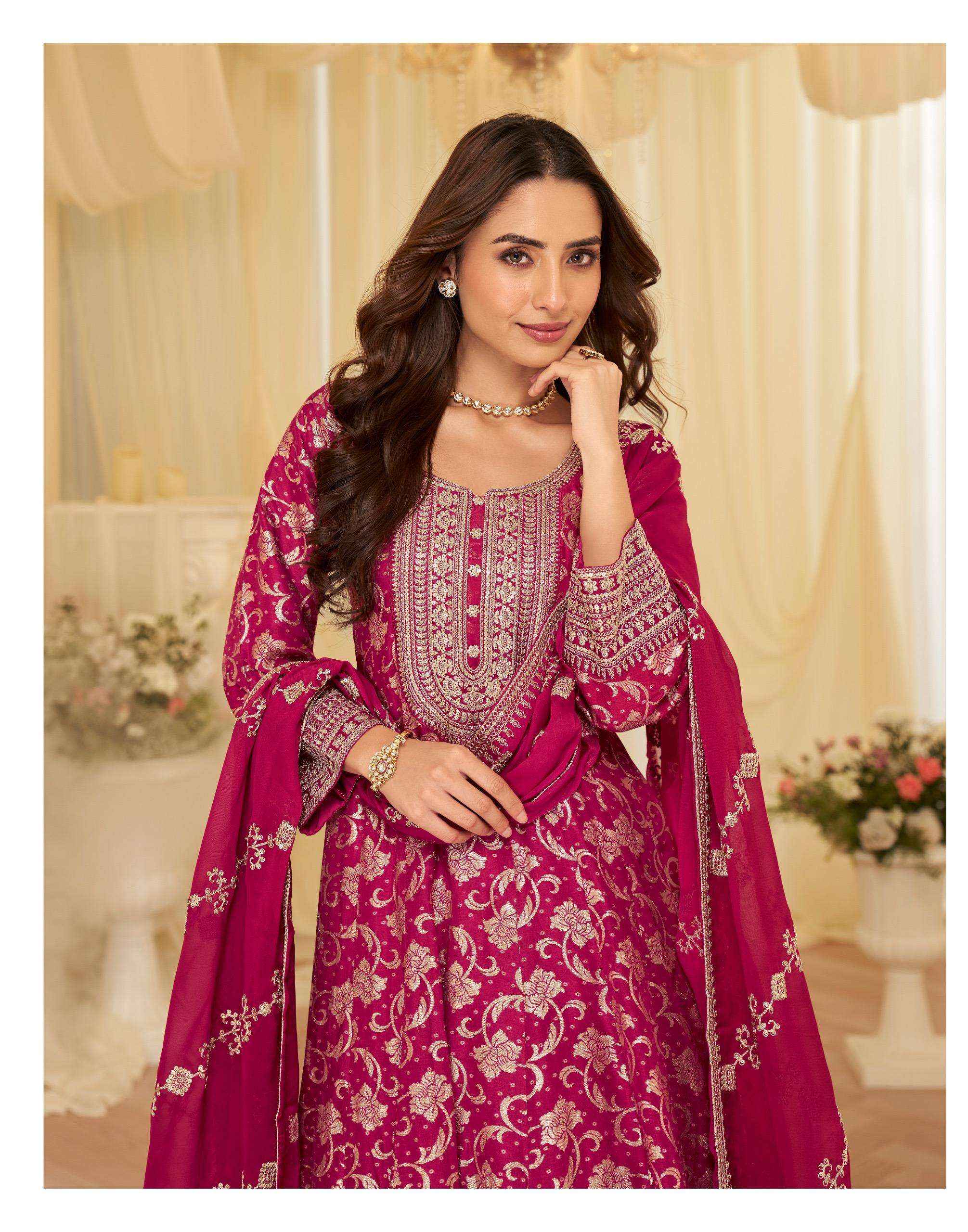 Sayuri Aaradhna 10238 To 10240 Designer Partywear Gown Wholesale Rate ( 3 Pcs Catalog )
