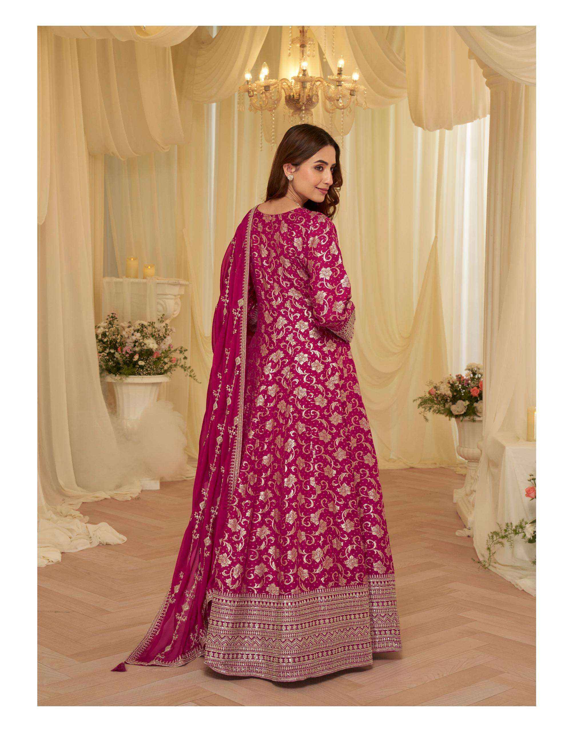 Sayuri Aaradhna 10238 To 10240 Designer Partywear Gown Wholesale Rate ( 3 Pcs Catalog )