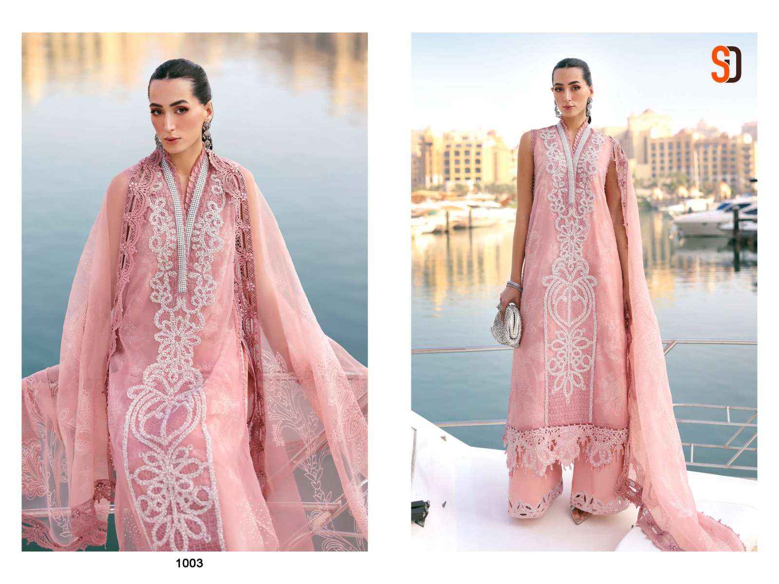 Shraddha Maria B Premium Collection 2026 Vol 1 Designer Cotton Pakistani Salwar Kameez Wholesale Rate ( 6 Pcs Catalog )