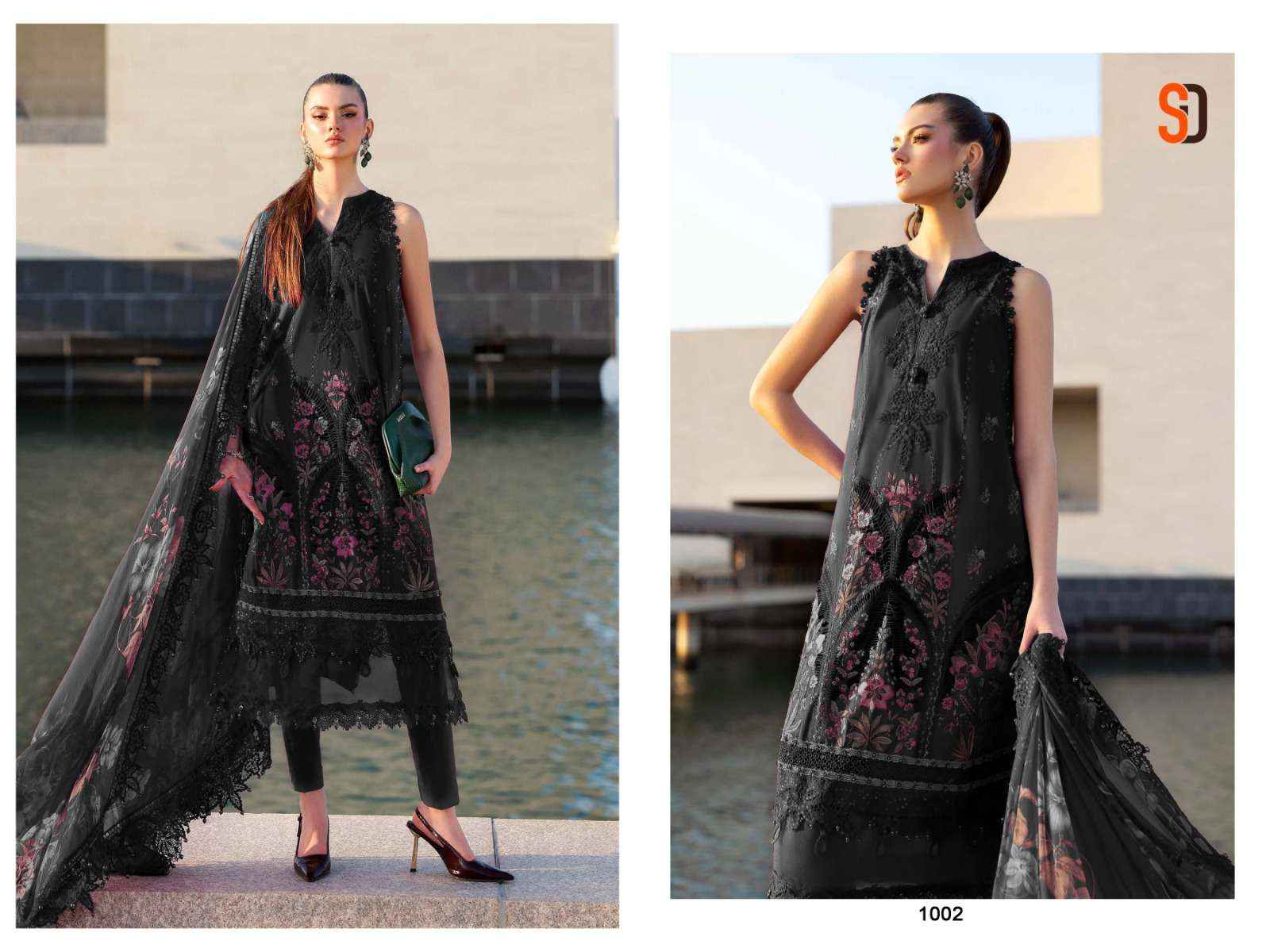 Shraddha Maria B Premium Collection 2026 Vol 1 Designer Cotton Pakistani Salwar Kameez Wholesale Rate ( 6 Pcs Catalog )