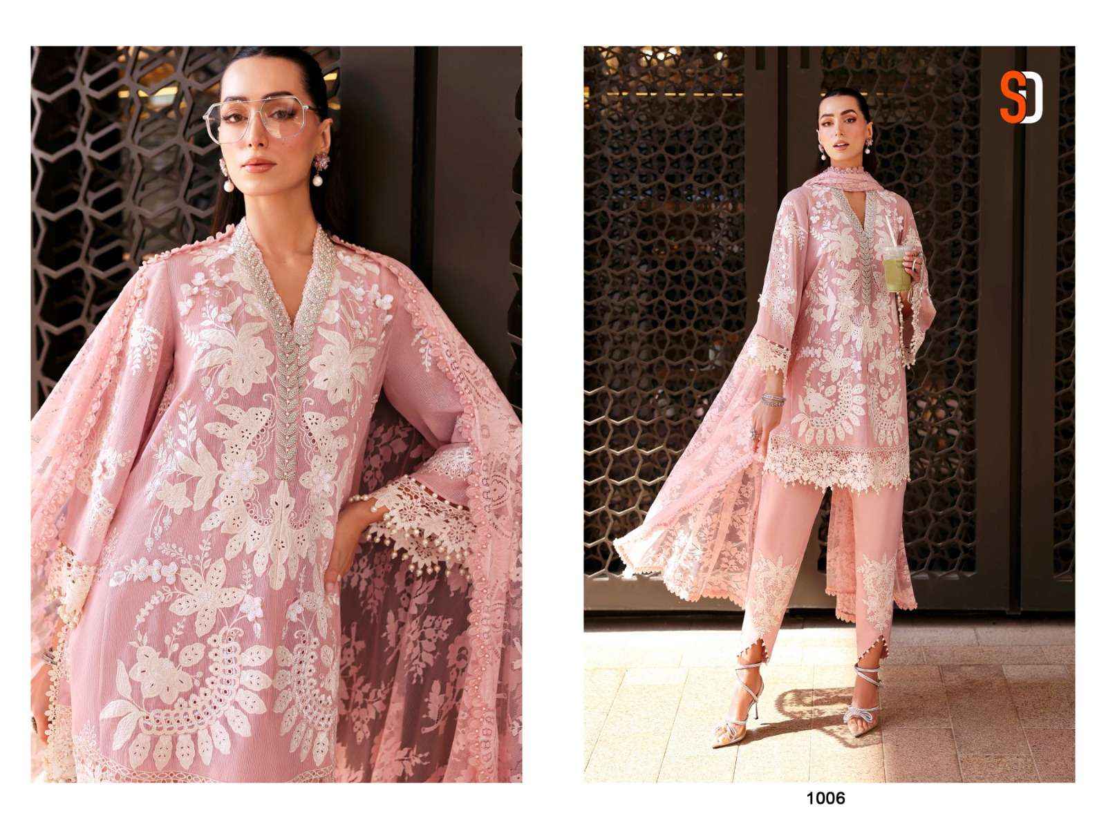 Shraddha Maria B Premium Collection 2026 Vol 1 Designer Cotton Pakistani Salwar Kameez Wholesale Rate ( 6 Pcs Catalog )