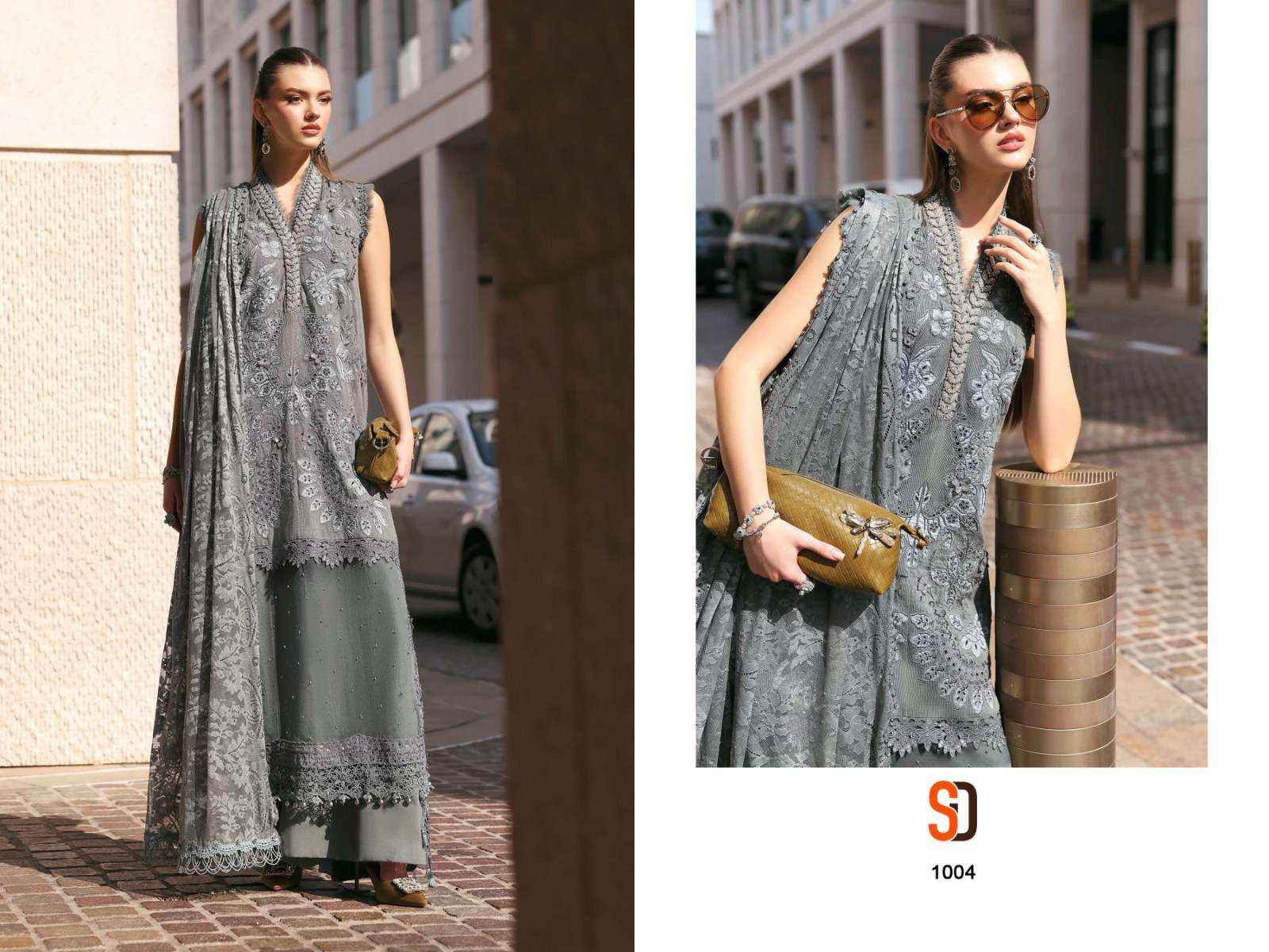 Shraddha Maria B Premium Collection 2026 Vol 1 Designer Cotton Pakistani Salwar Kameez Wholesale Rate ( 6 Pcs Catalog )