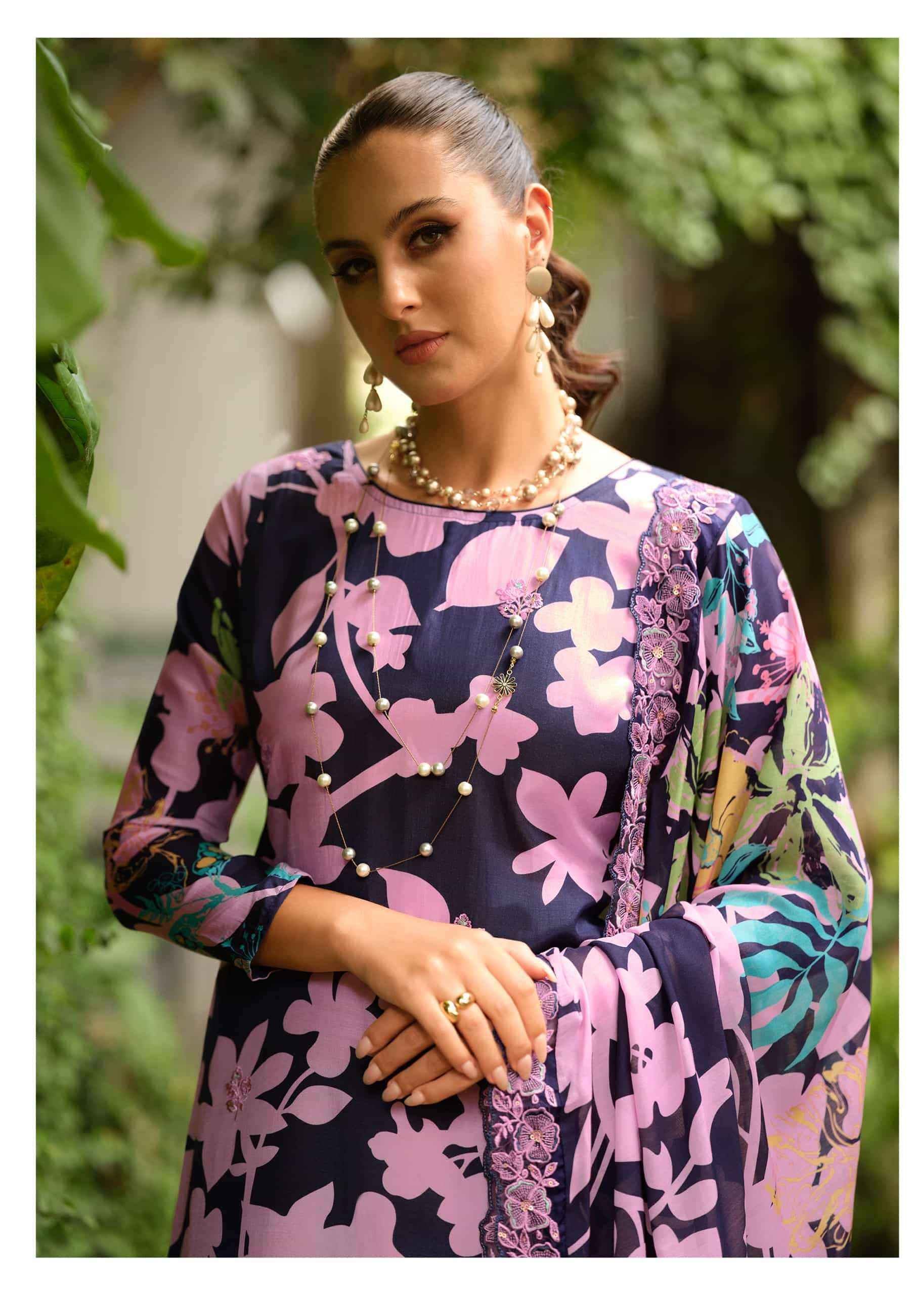 The Hermitage Shop Gazab Vol 2 Premium Satin Salwar Kameez Wholesale Rate ( 4 Pcs Catalog )