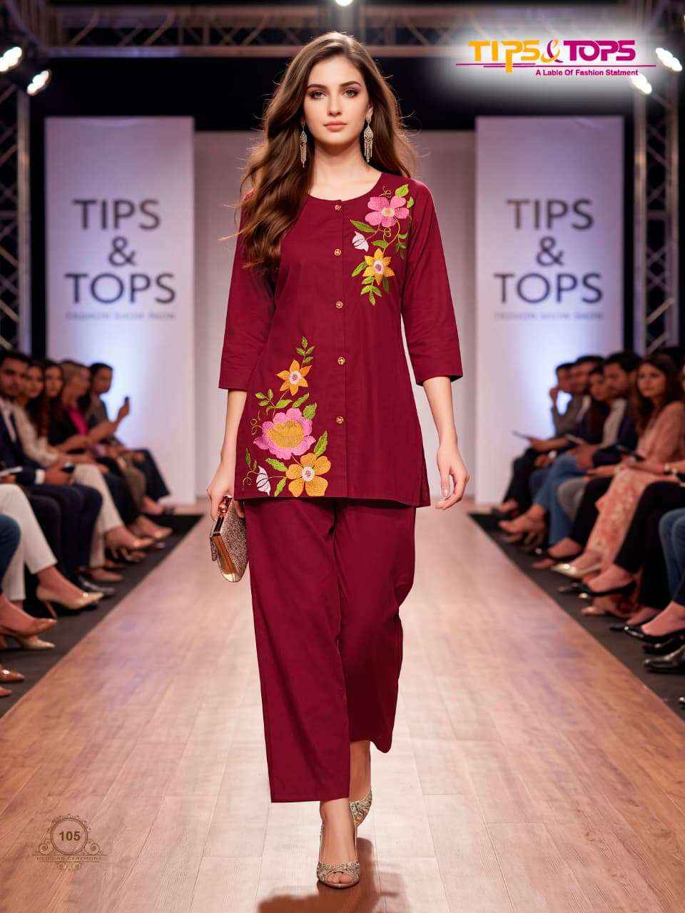 Tips And Tops Summer Love Cotton  Co ord Set Wholesale Price ( 6 Pcs Catalogue )