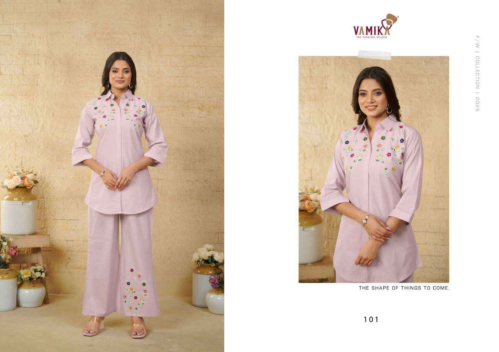 Vamika Victoria Premium Wear Cord Suit Wholesale surat ( 5 Pcs Catalogue )