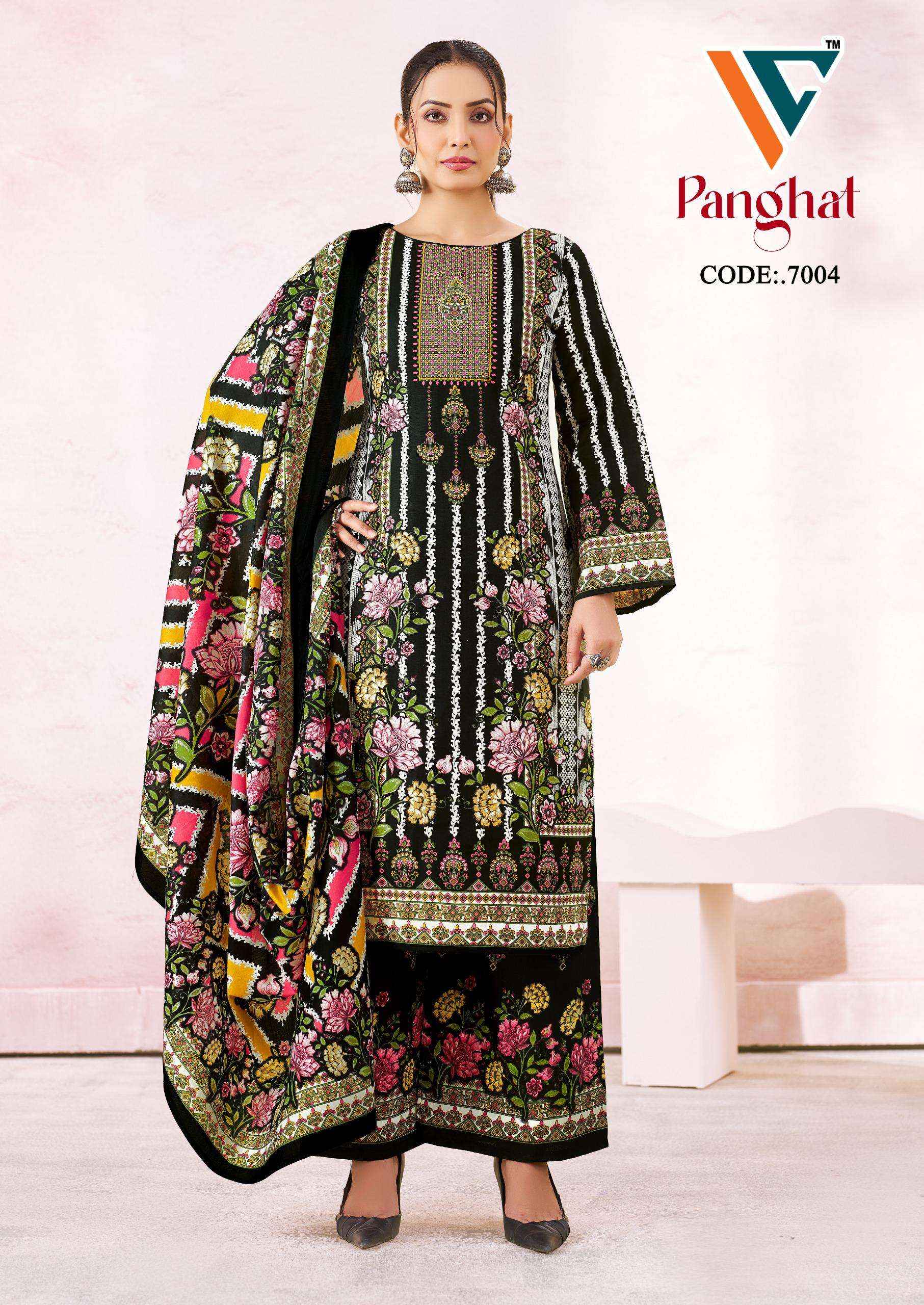 Vandana‎ Creation Panghat Vol 7 Cotton Dress Material Wholesale Price ( 8 pcs Catalogue )
