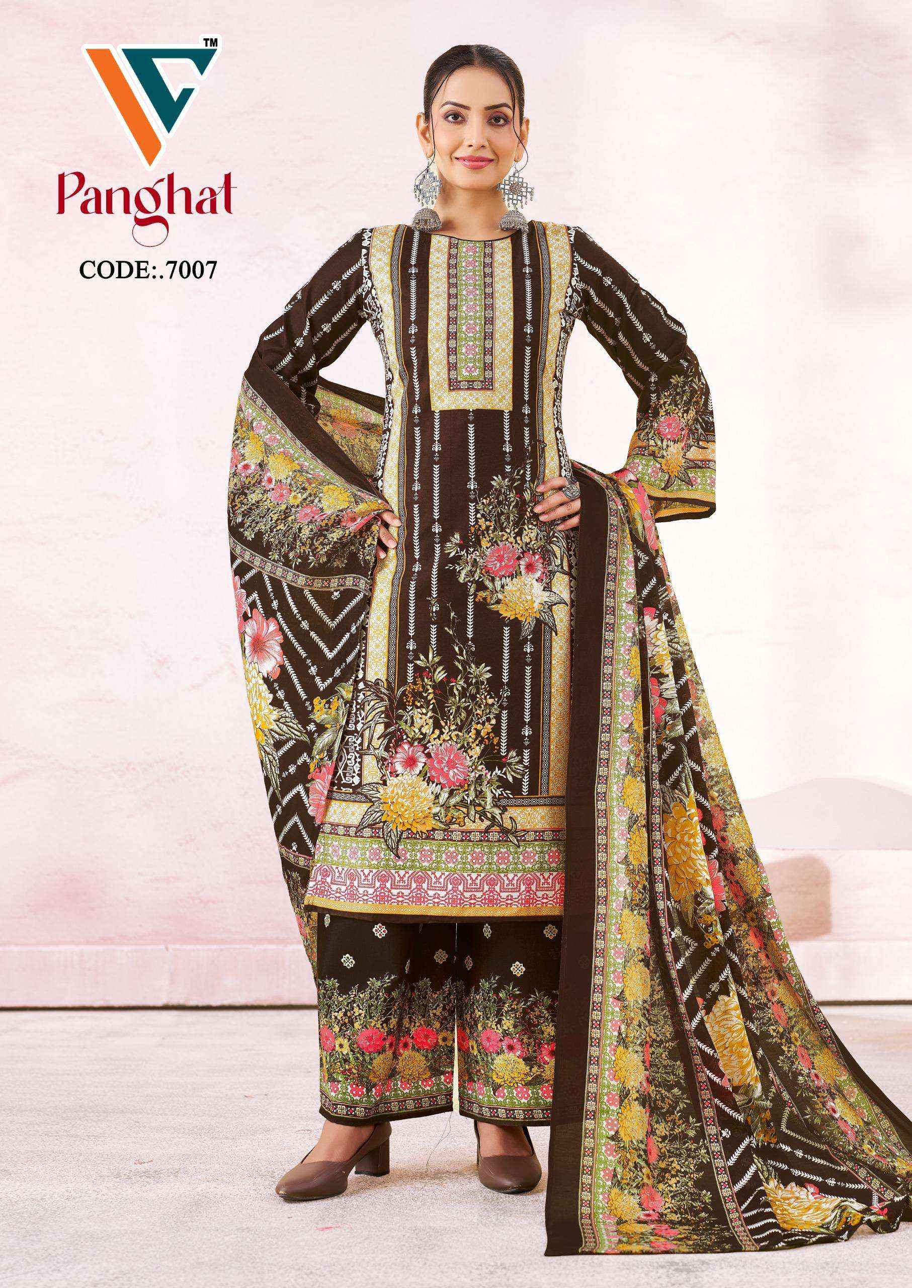 Vandana‎ Creation Panghat Vol 7 Cotton Dress Material Wholesale Price ( 8 pcs Catalogue )