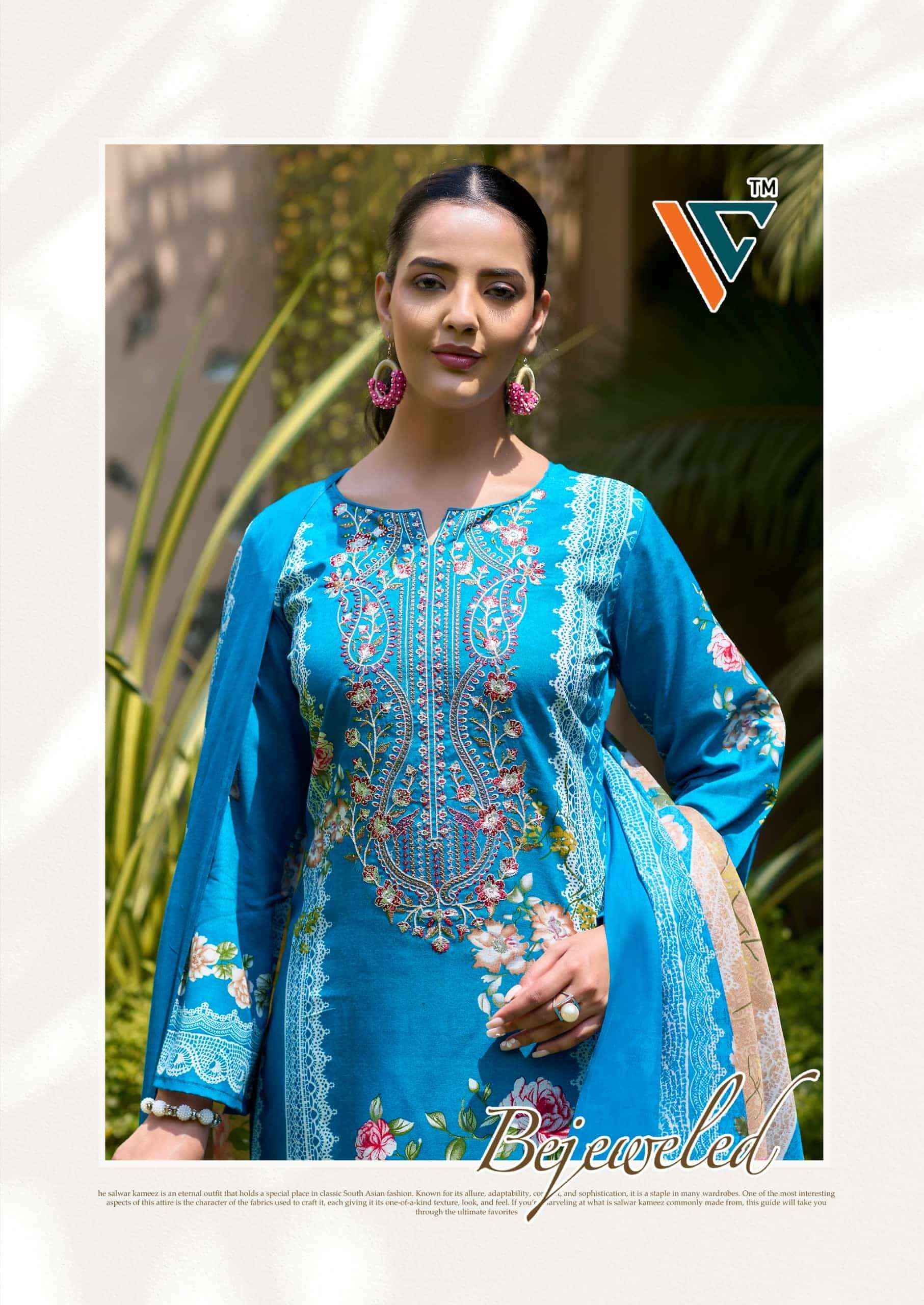 Vandana Fashion Madhubala Vol 1 Karachi Designs Cotton Salwar Kameez Wholesale Rate ( 8 Pcs Catalog )