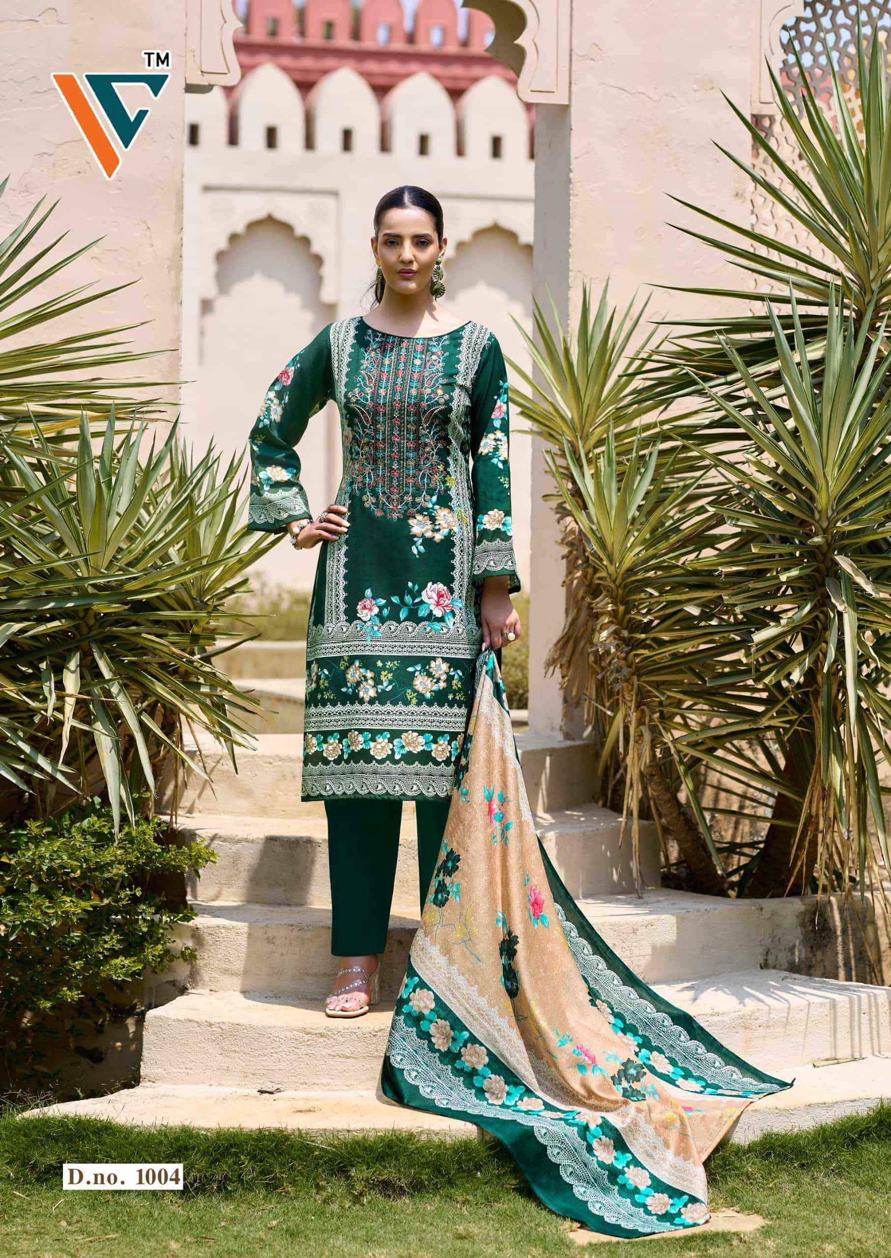 Vandana Fashion Madhubala Vol 1 Karachi Designs Cotton Salwar Kameez Wholesale Rate ( 8 Pcs Catalog )