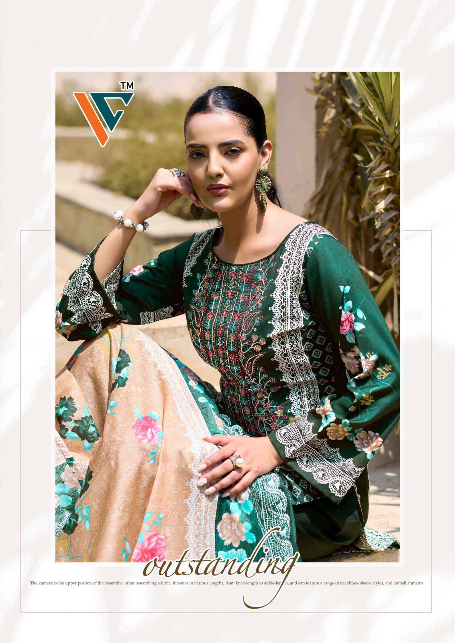 Vandana Fashion Madhubala Vol 1 Karachi Designs Cotton Salwar Kameez Wholesale Rate ( 8 Pcs Catalog )