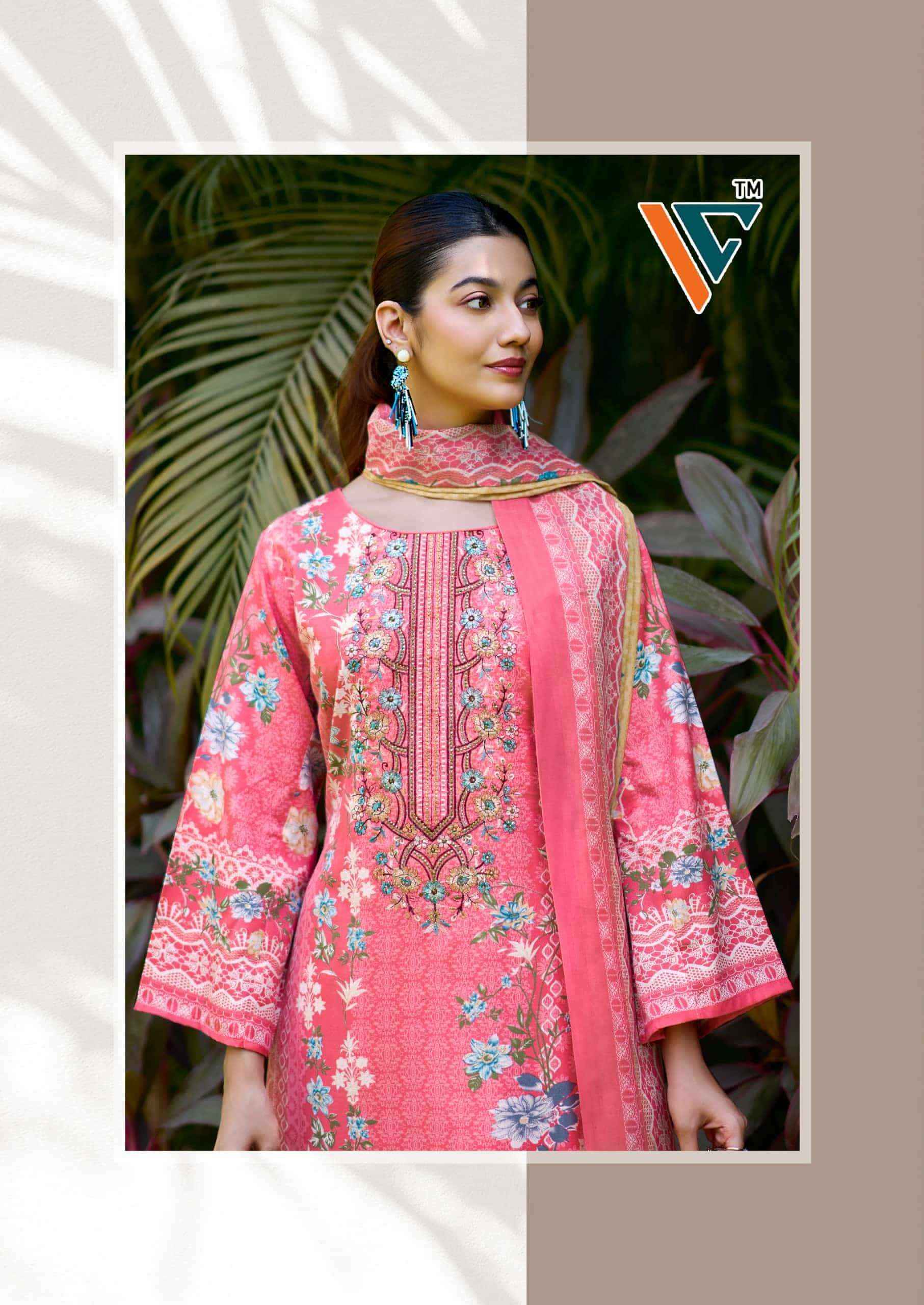 Vandana Fashion Madhubala Vol 1 Karachi Designs Cotton Salwar Kameez Wholesale Rate ( 8 Pcs Catalog )