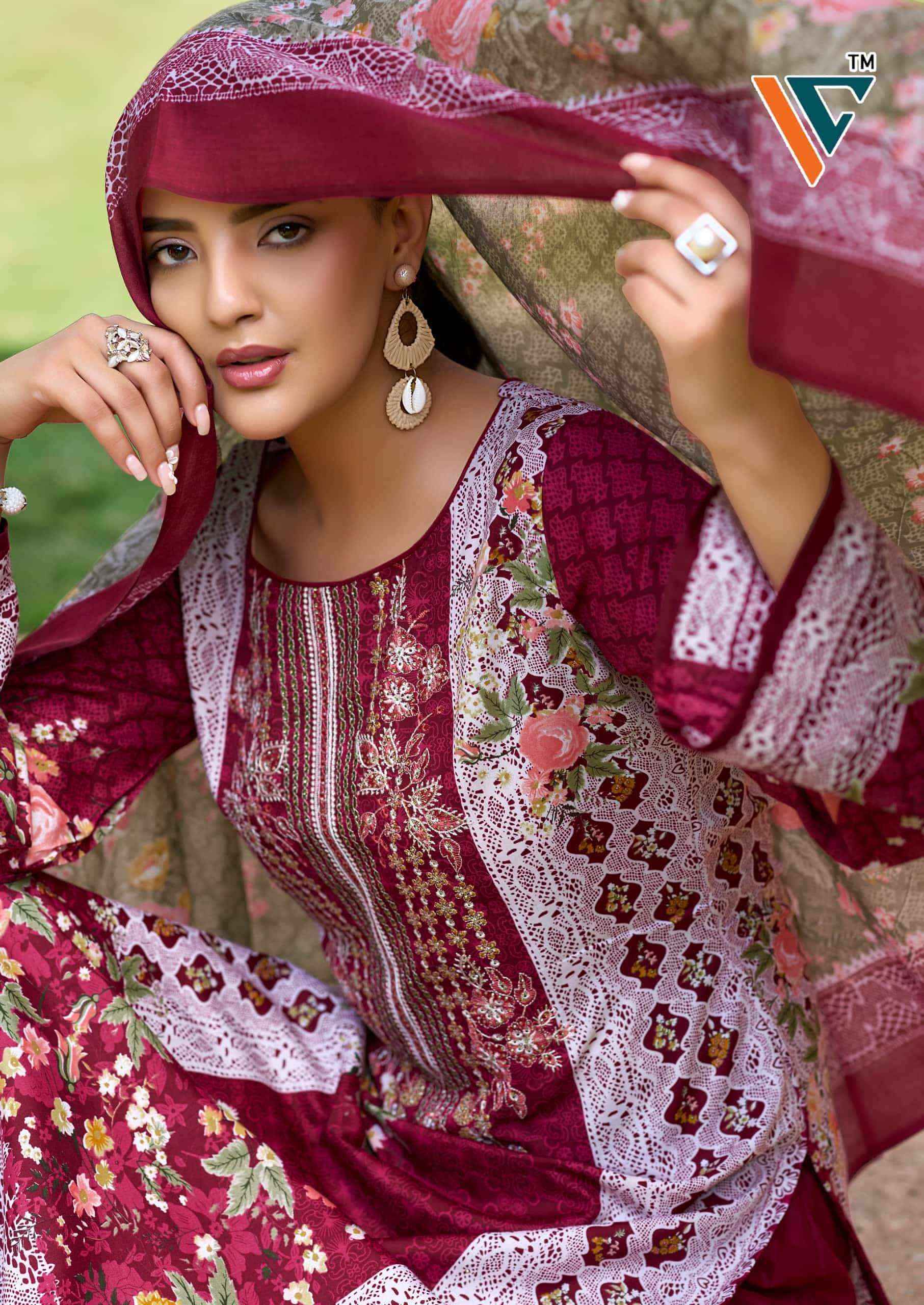 Vandana Fashion Madhubala Vol 1 Karachi Designs Cotton Salwar Kameez Wholesale Rate ( 8 Pcs Catalog )