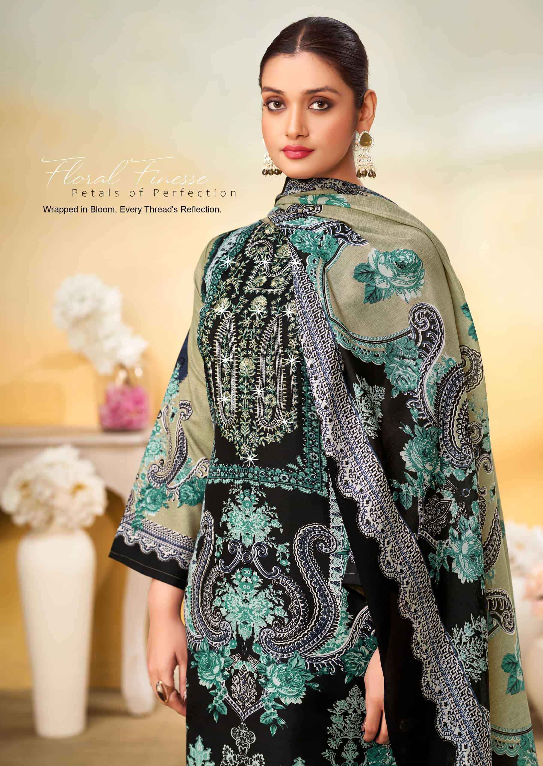 Vandana Fashion Nagina Vol 11 Fancy Cotton Salwar Kameez Wholesale Rate ( 8 Pcs Catalog )