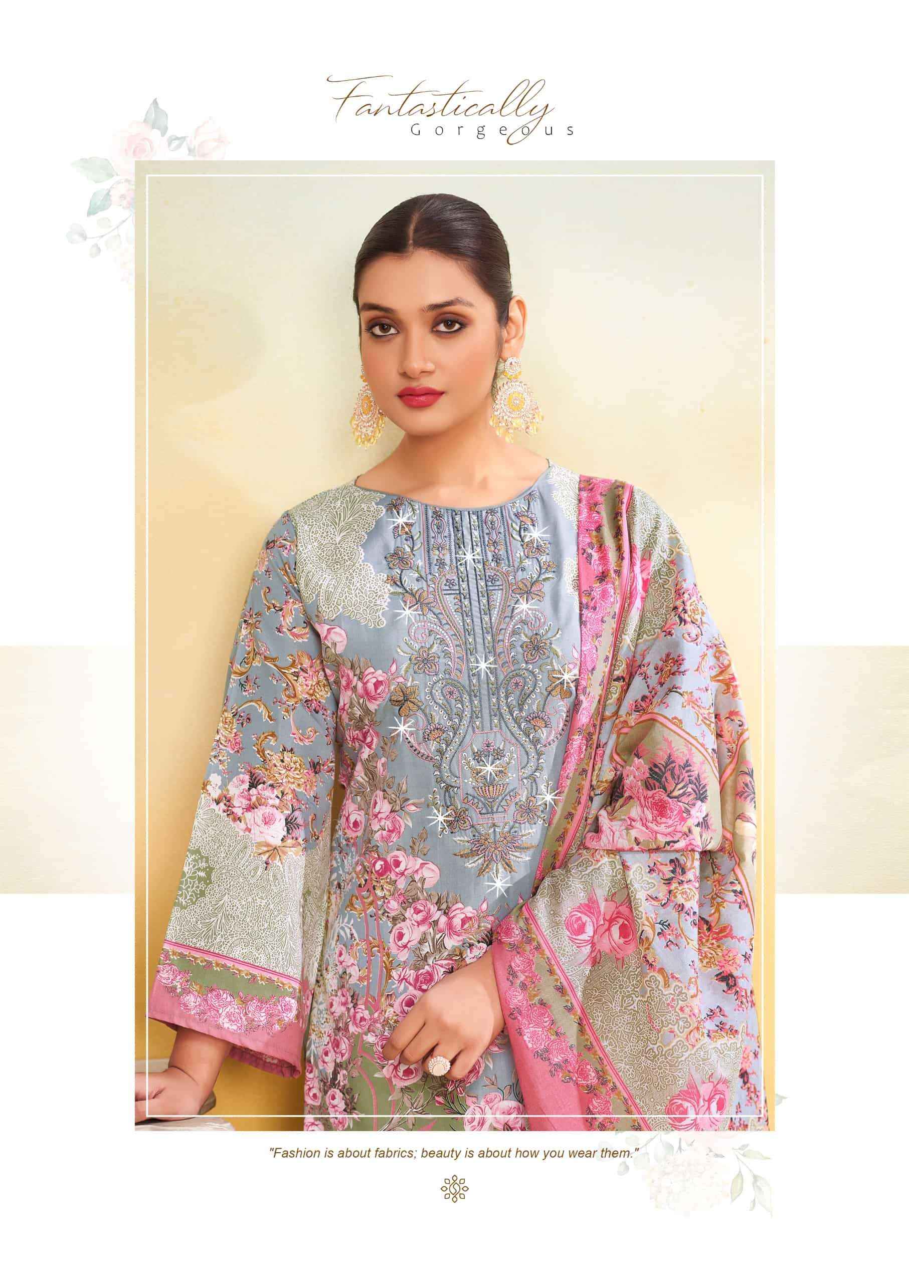 Vandana Fashion Nagina Vol 11 Fancy Cotton Salwar Kameez Wholesale Rate ( 8 Pcs Catalog )