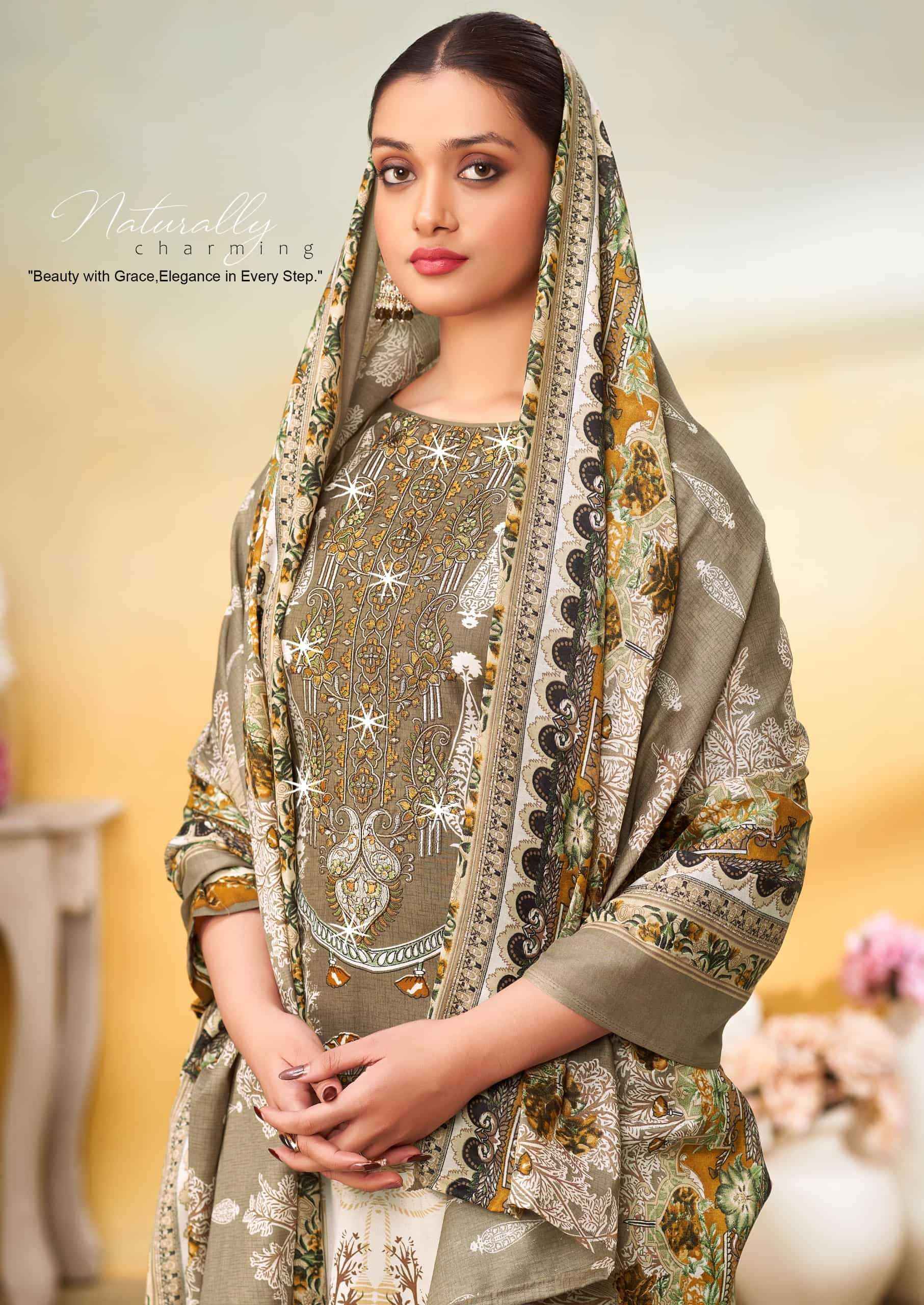 Vandana Fashion Nagina Vol 11 Fancy Cotton Salwar Kameez Wholesale Rate ( 8 Pcs Catalog )