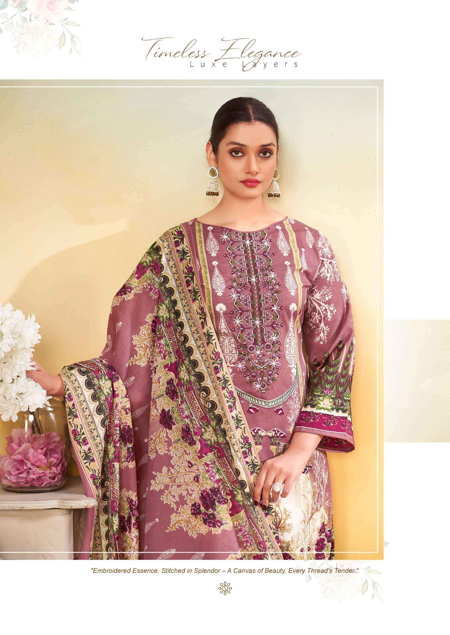 Vandana Fashion Nagina Vol 11 Fancy Cotton Salwar Kameez Wholesale Rate ( 8 Pcs Catalog )