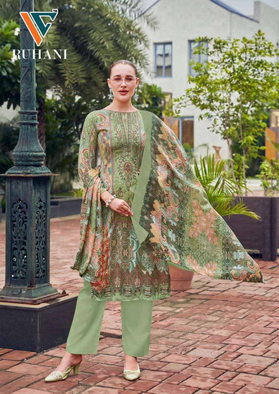 Vandana Fashion Ruhani Vol 38 Designer Print Cotton Salwar Kameez Wholesale Rate ( 8 Pcs Catalog )