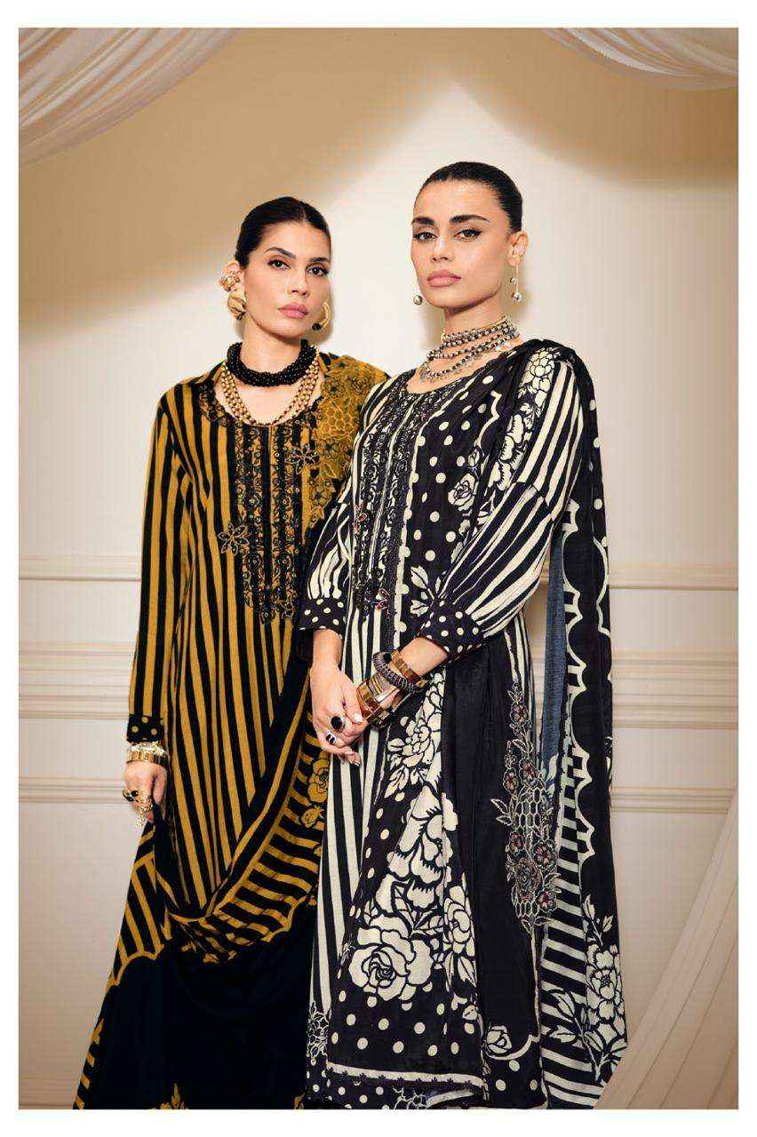 Varsha Lumina Exclusive Designs Muslin Salwar Kameez Wholesale Rate ( 4 Pcs Catalog )