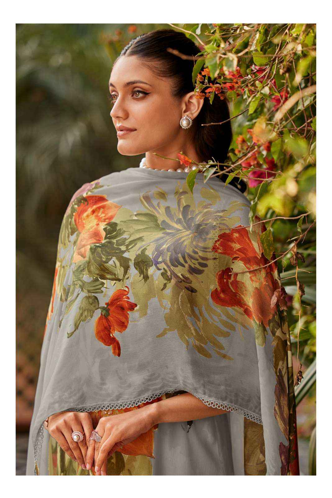 Varsha Summer Edit Digital Printed Muslin Salwar Kameez Wholesale Rate ( 4 Pcs Catalog )