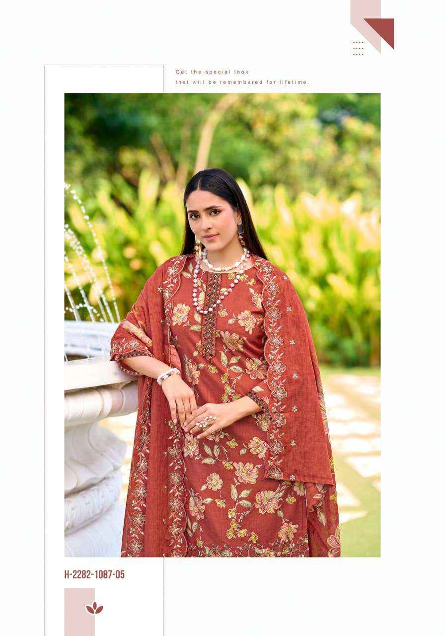 Alok Suit Al Madina Cotton Dress Mterial Wholesale Catalogue Surat ( 6 Pcs Catalogue )