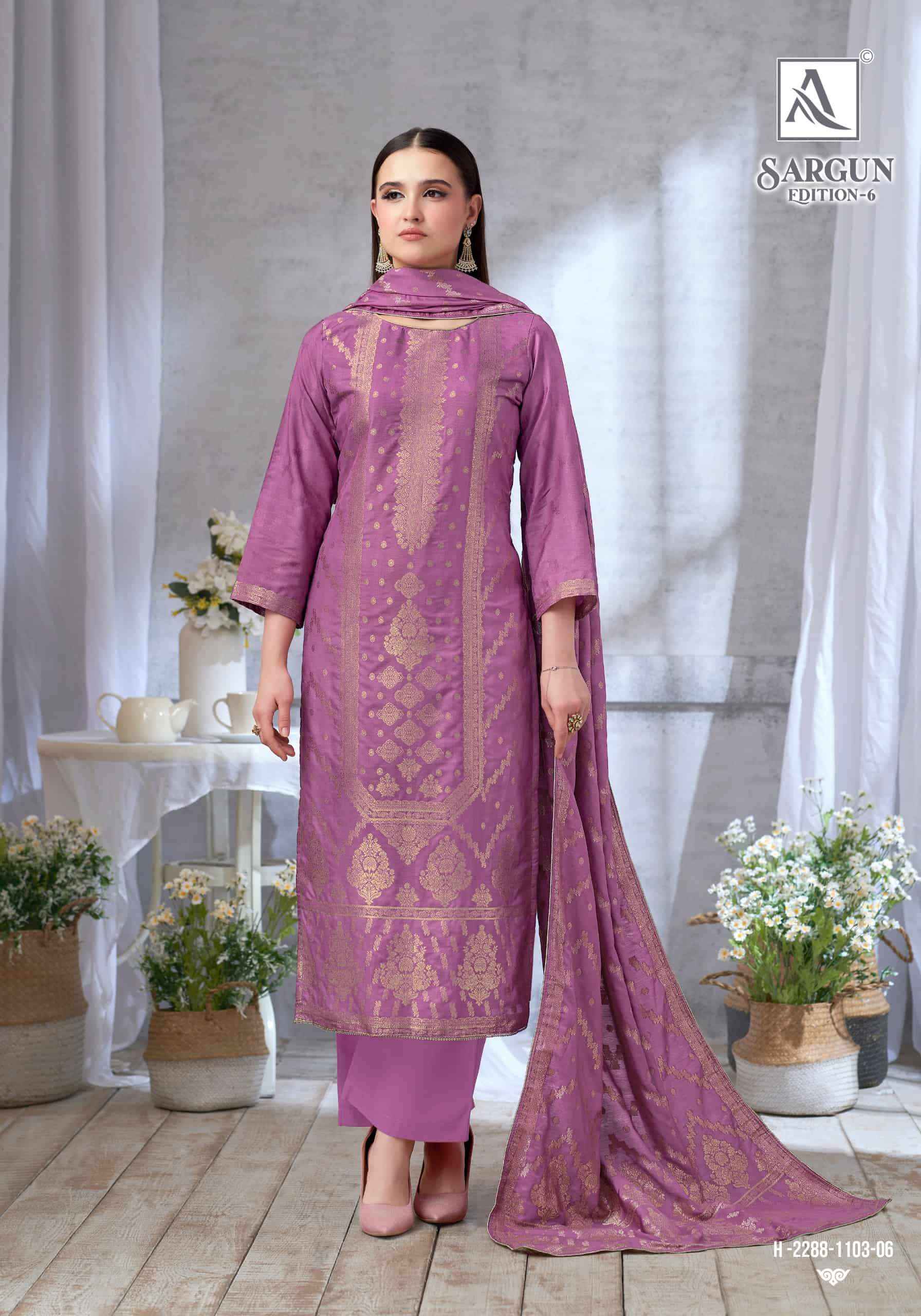 Alok Suit Sargun Edition 6 Wholesale Price