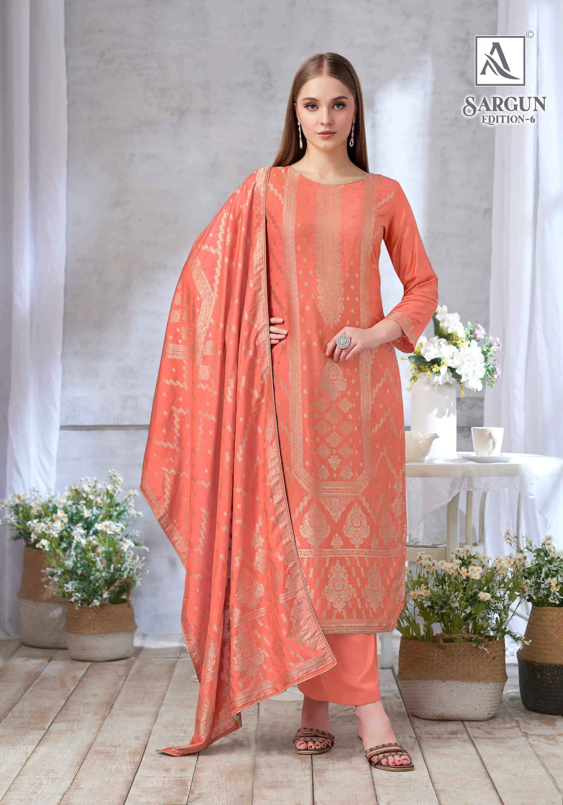 Alok Suit Sargun Edition 6 Wholesale Price