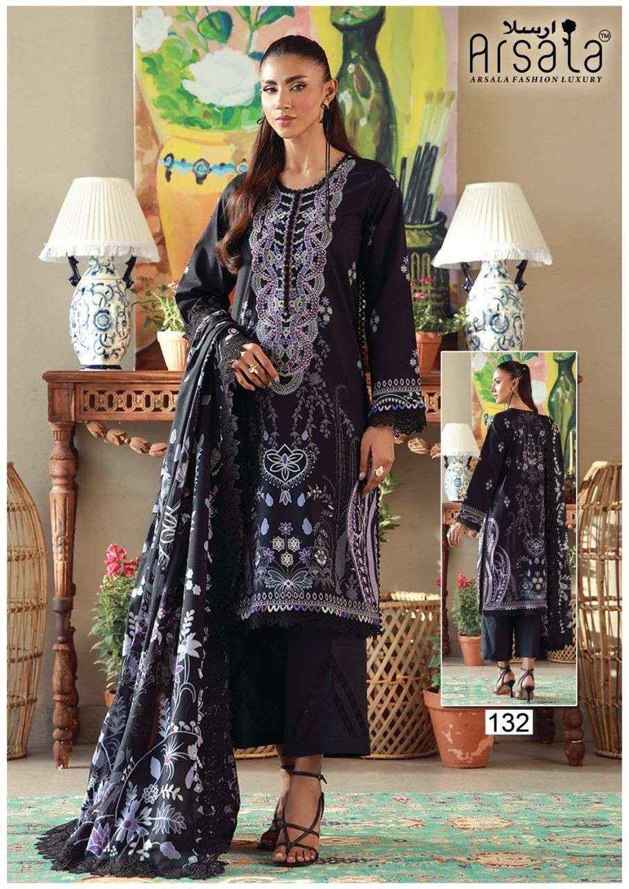 Arsala Amara Vol 4 Fancy Cotton Salwar Kameez Wholesale Rate ( 6 Pcs Catalog )
