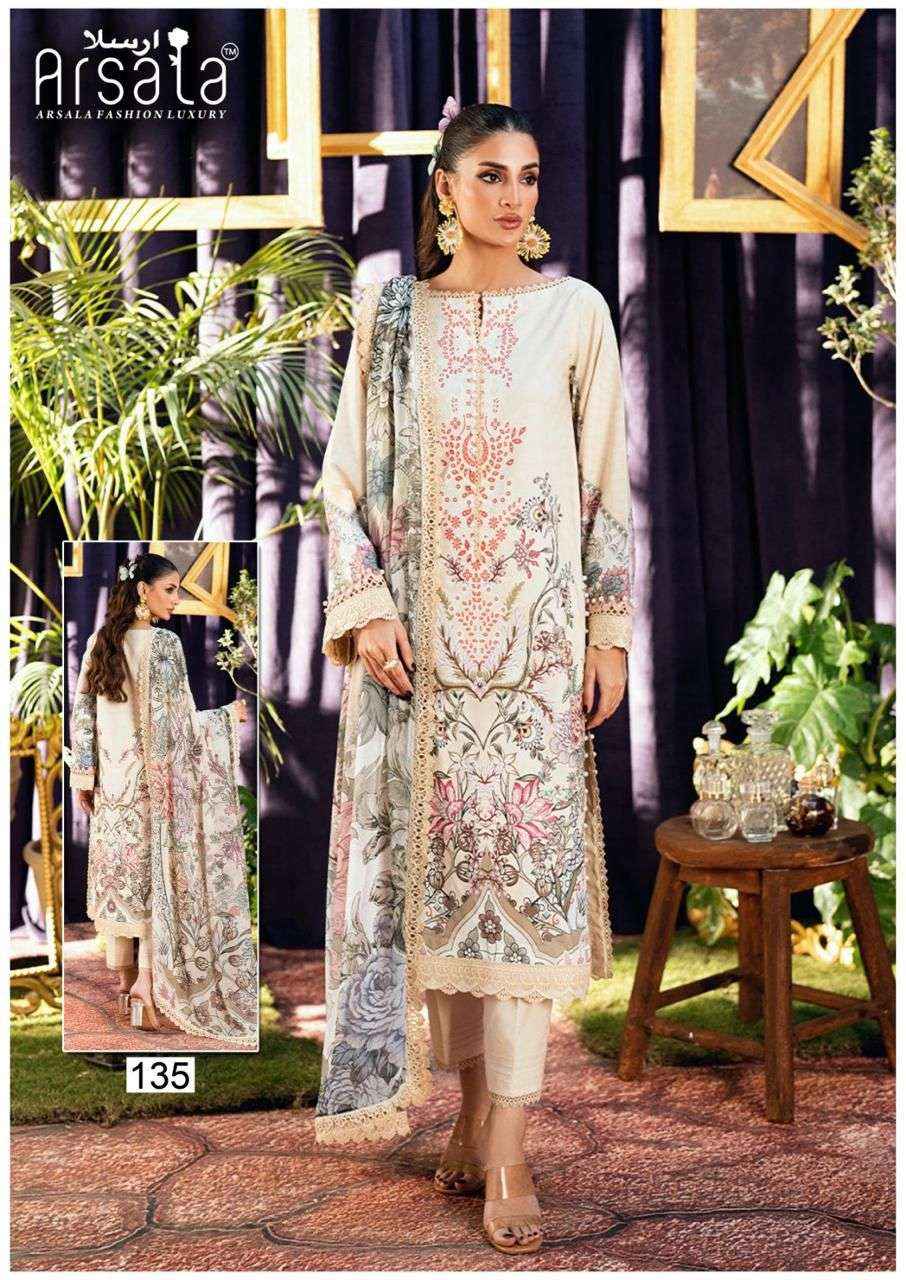 Arsala Amara Vol 4 Fancy Cotton Salwar Kameez Wholesale Rate ( 6 Pcs Catalog )