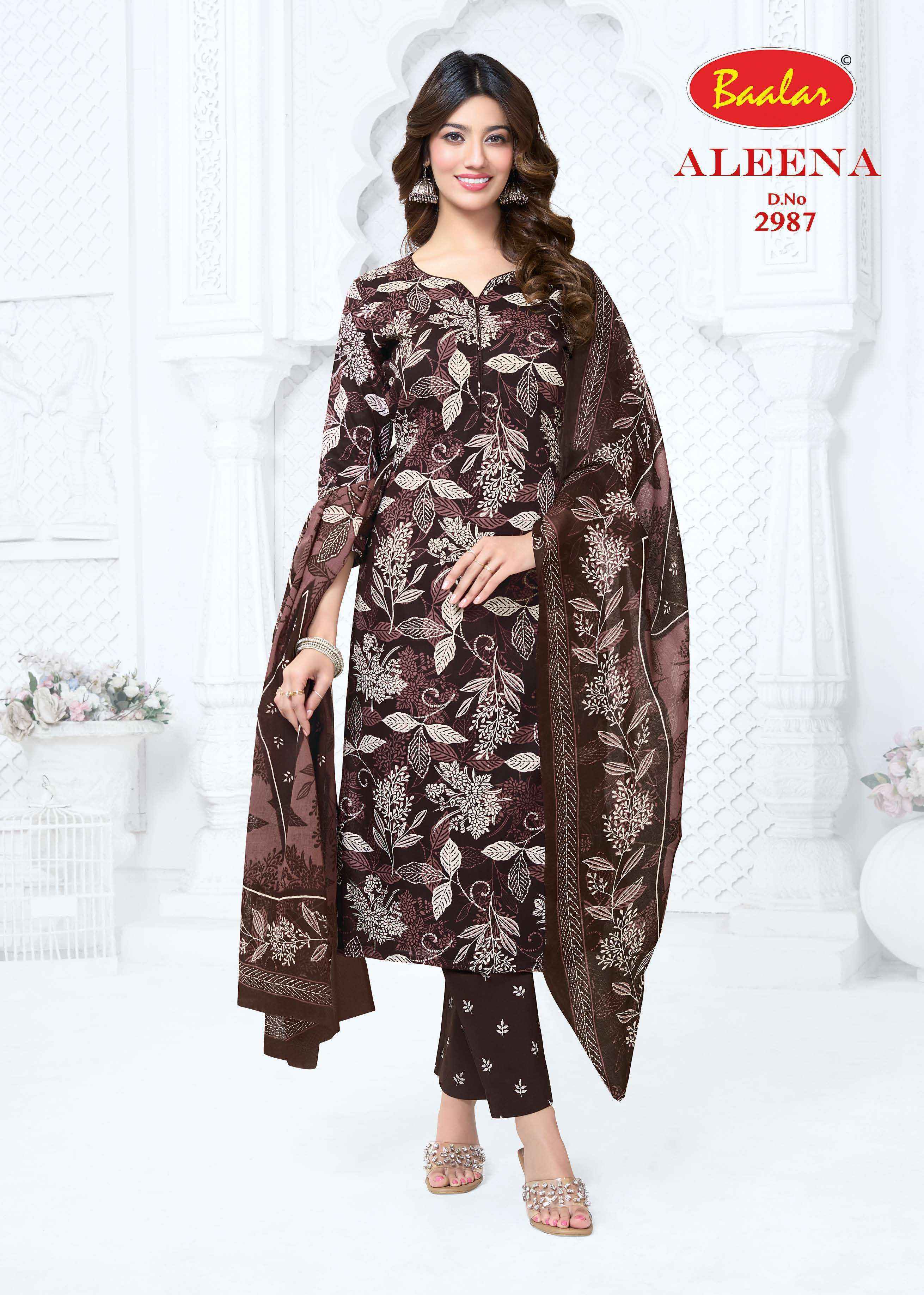 Baalar Aleena Vol 29 Cotton Dress Material Wholesale Online 15 pcs Catalogue
