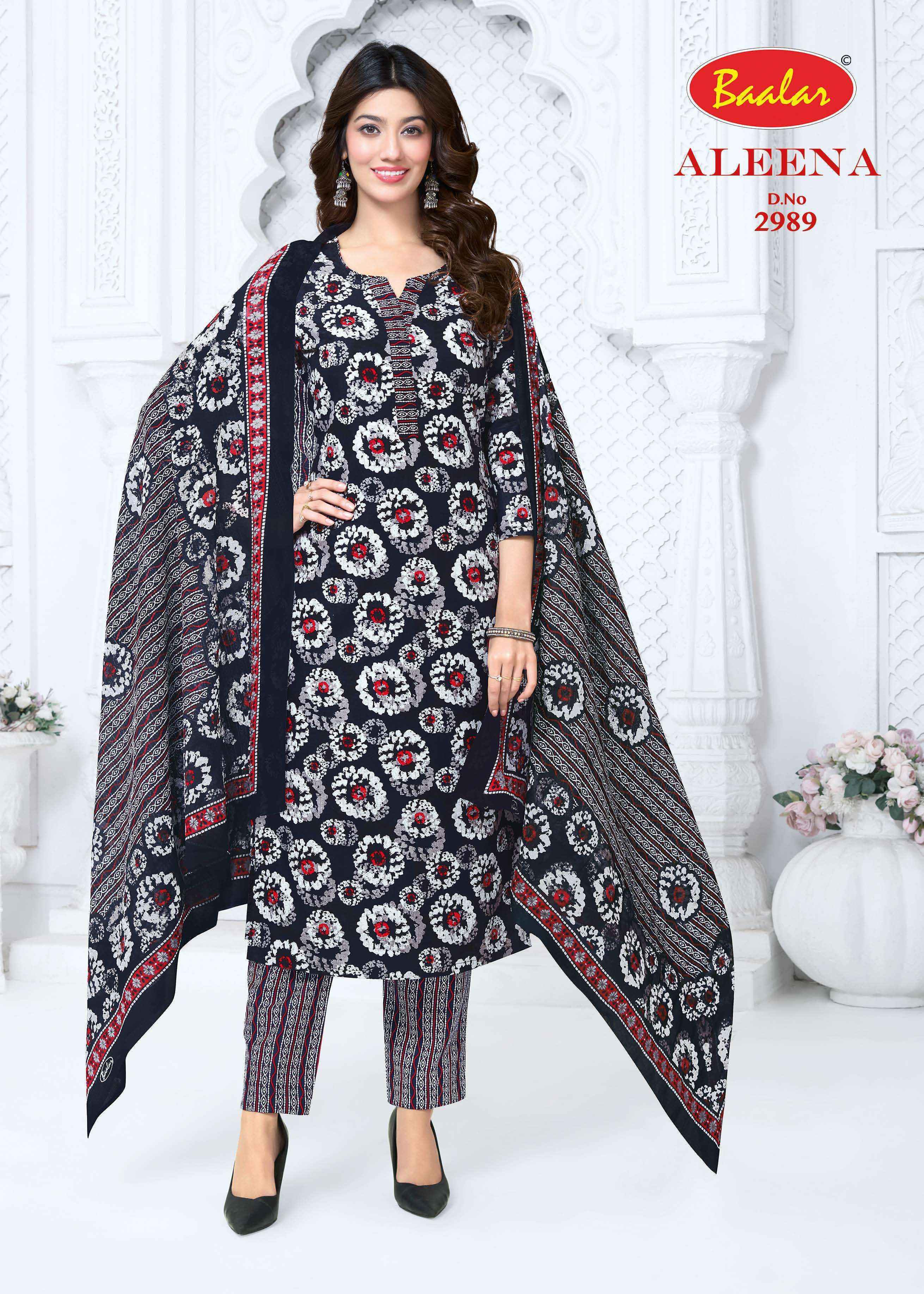 Baalar Aleena Vol 29 Cotton Dress Material Wholesale Online 15 pcs Catalogue
