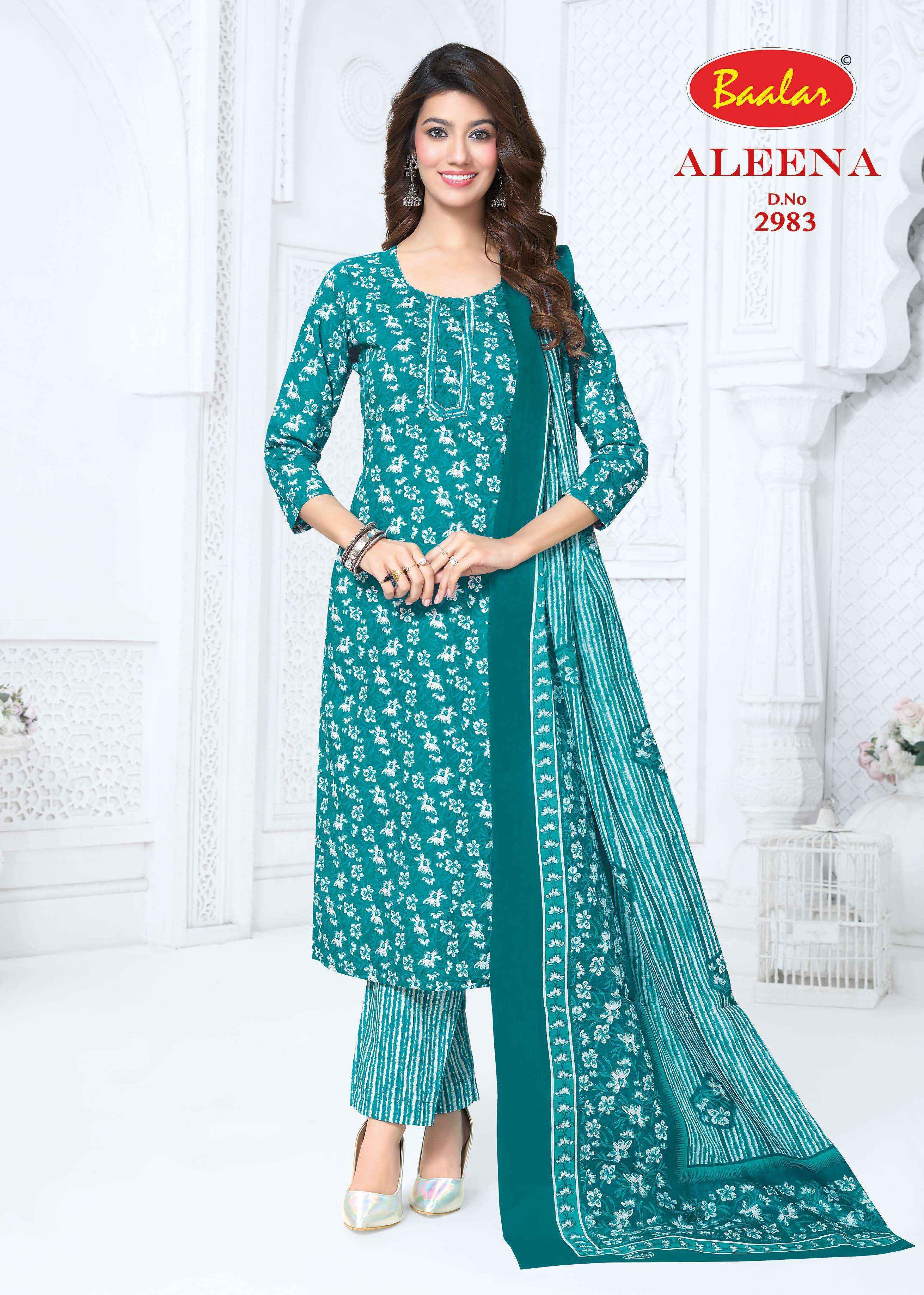 Baalar Aleena Vol 29 Cotton Dress Material Wholesale Online 15 pcs Catalogue