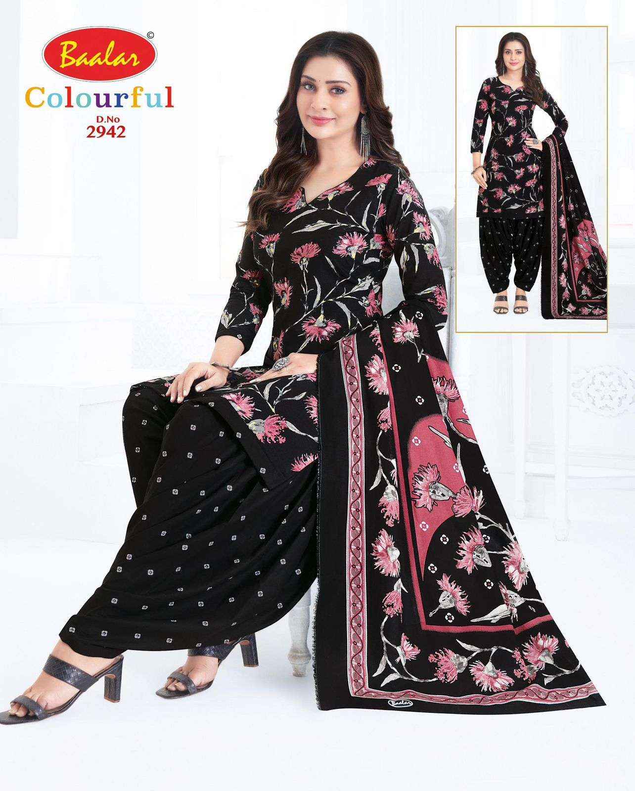 Baalar Colourful Vol 29 Cotton Dress Material Wholesale Market Price ( 36 pcs Catalogue )