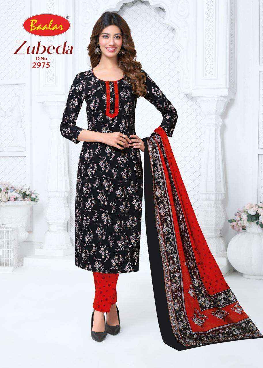 Baalar Zubeda Vol 29 Pure Cotton Unstitch Suit Wholesale Rate ( 15 Pcs Catalog )