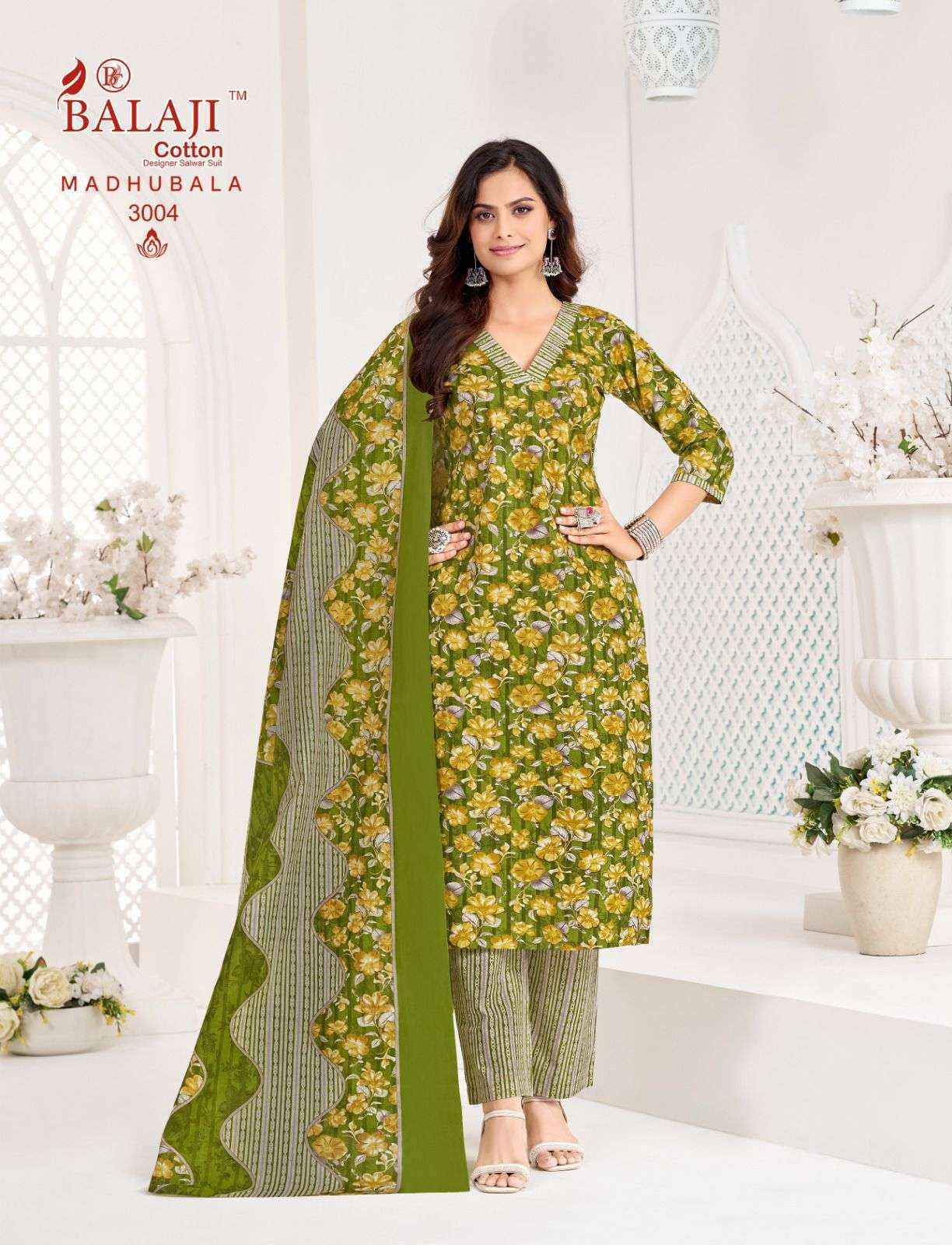 Balaji Madhubala Vol 3 Readymade Cotton Suit  Wholesale Rate ( 8 Pcs Catalog )