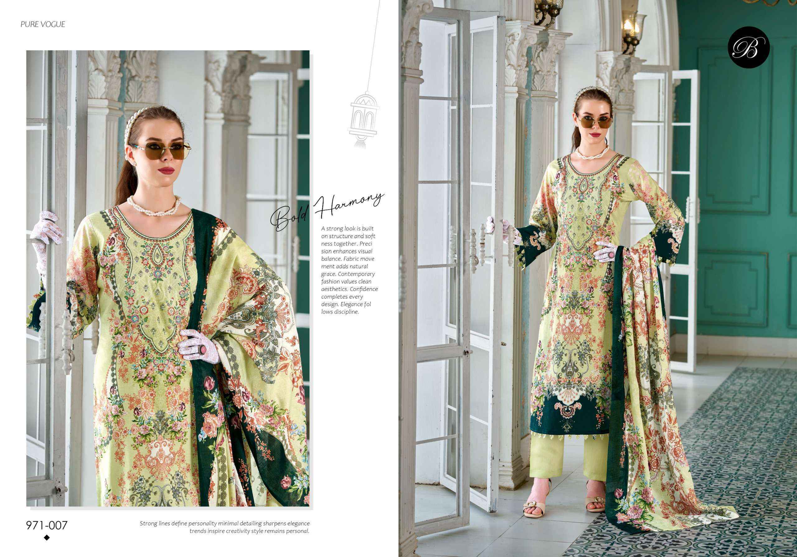 Belliza Designer Riwayat Vol 17 Viscose Rayon Dress Material Wholesale Price ( 8 pcs Catalogue )