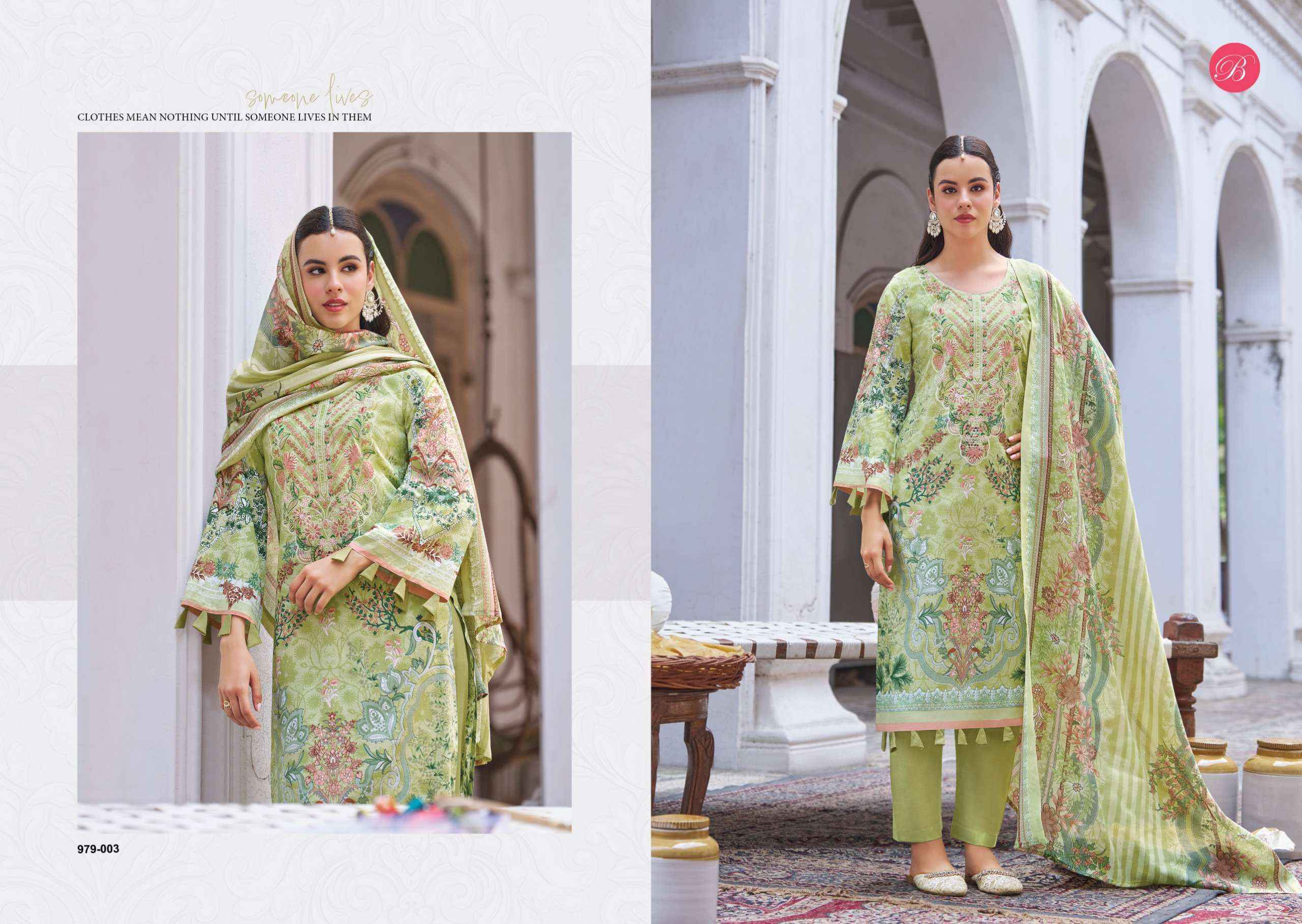 Belliza Naira Vol 142 Cotton Salwar Kameez Wholesale Rate ( 8 Pcs Catalog )