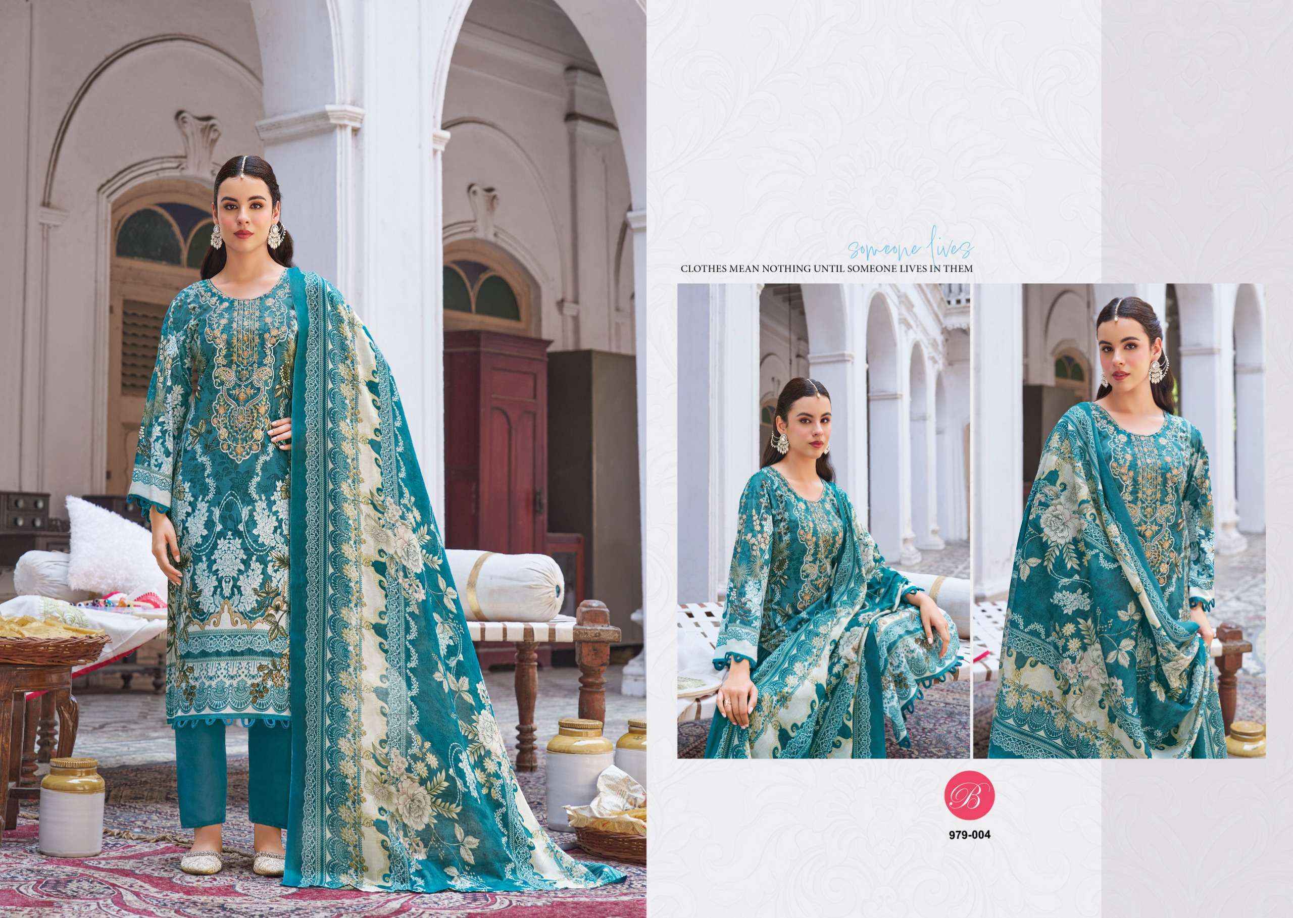 Belliza Naira Vol 142 Cotton Salwar Kameez Wholesale Rate ( 8 Pcs Catalog )