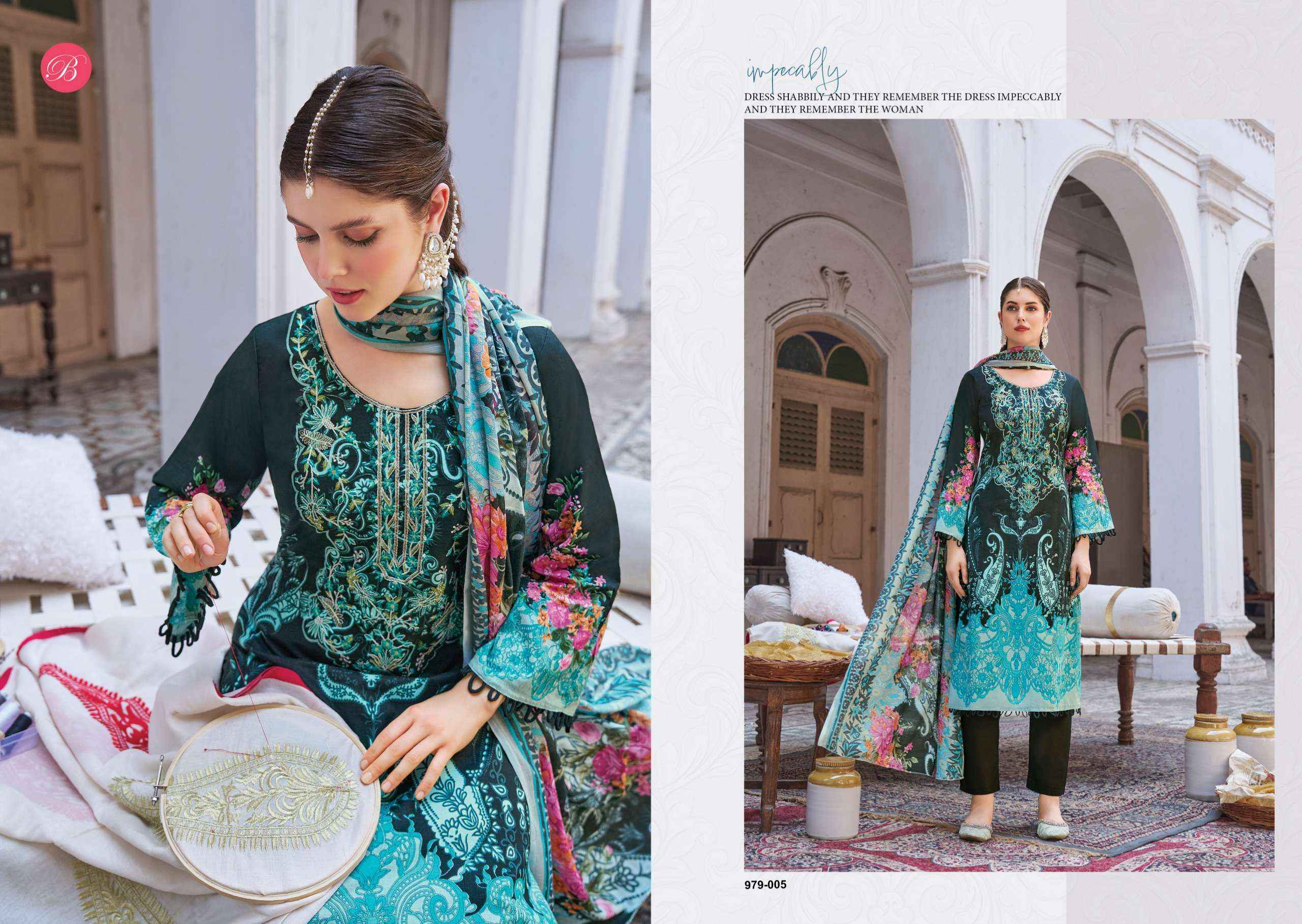 Belliza Naira Vol 142 Cotton Salwar Kameez Wholesale Rate ( 8 Pcs Catalog )