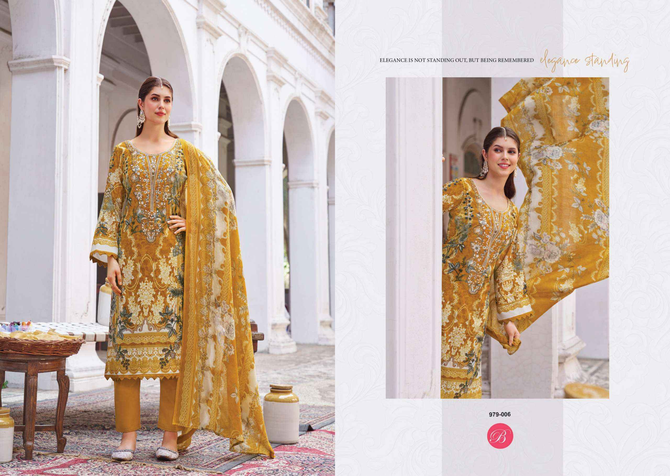 Belliza Naira Vol 142 Cotton Salwar Kameez Wholesale Rate ( 8 Pcs Catalog )