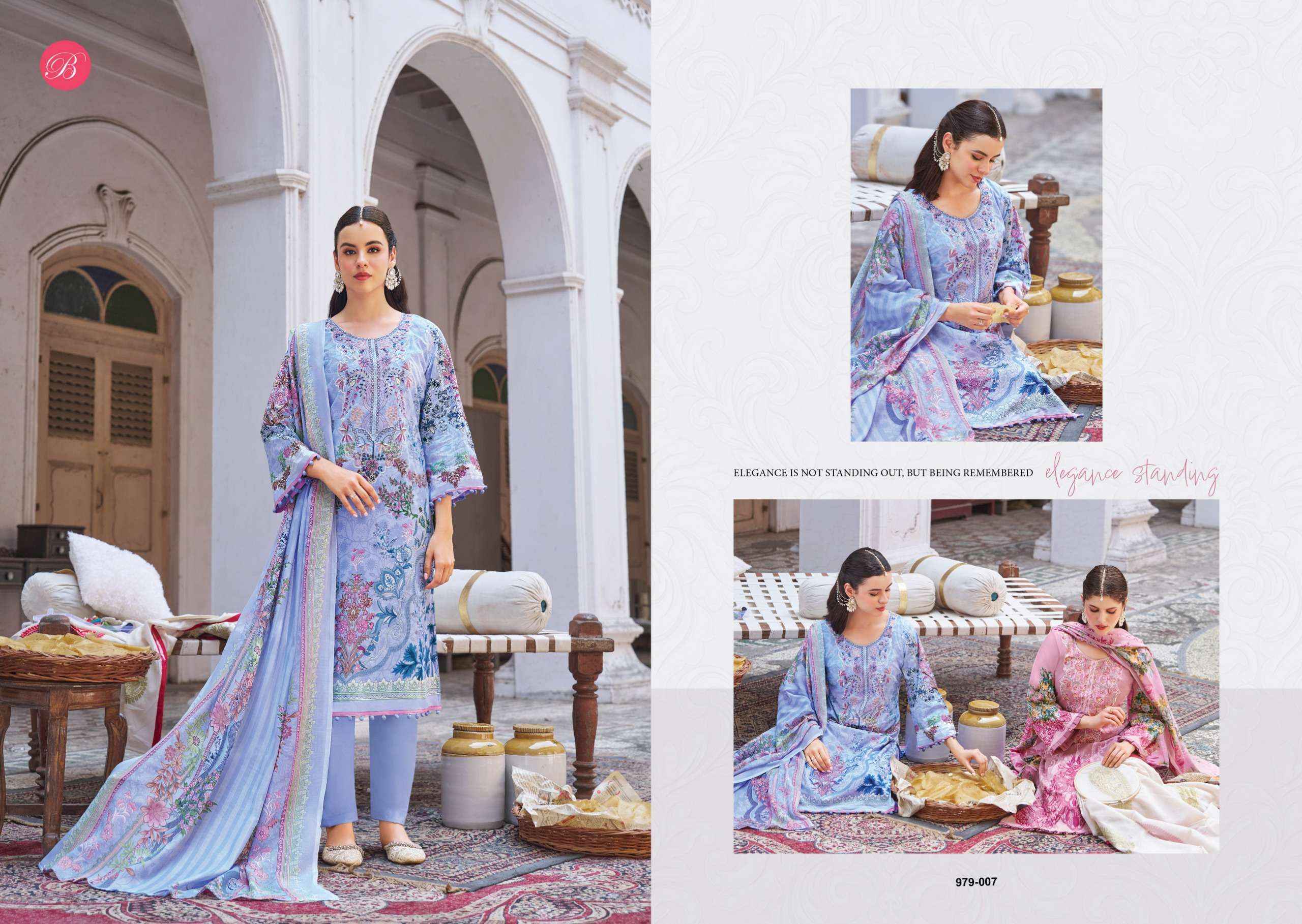 Belliza Naira Vol 142 Cotton Salwar Kameez Wholesale Rate ( 8 Pcs Catalog )