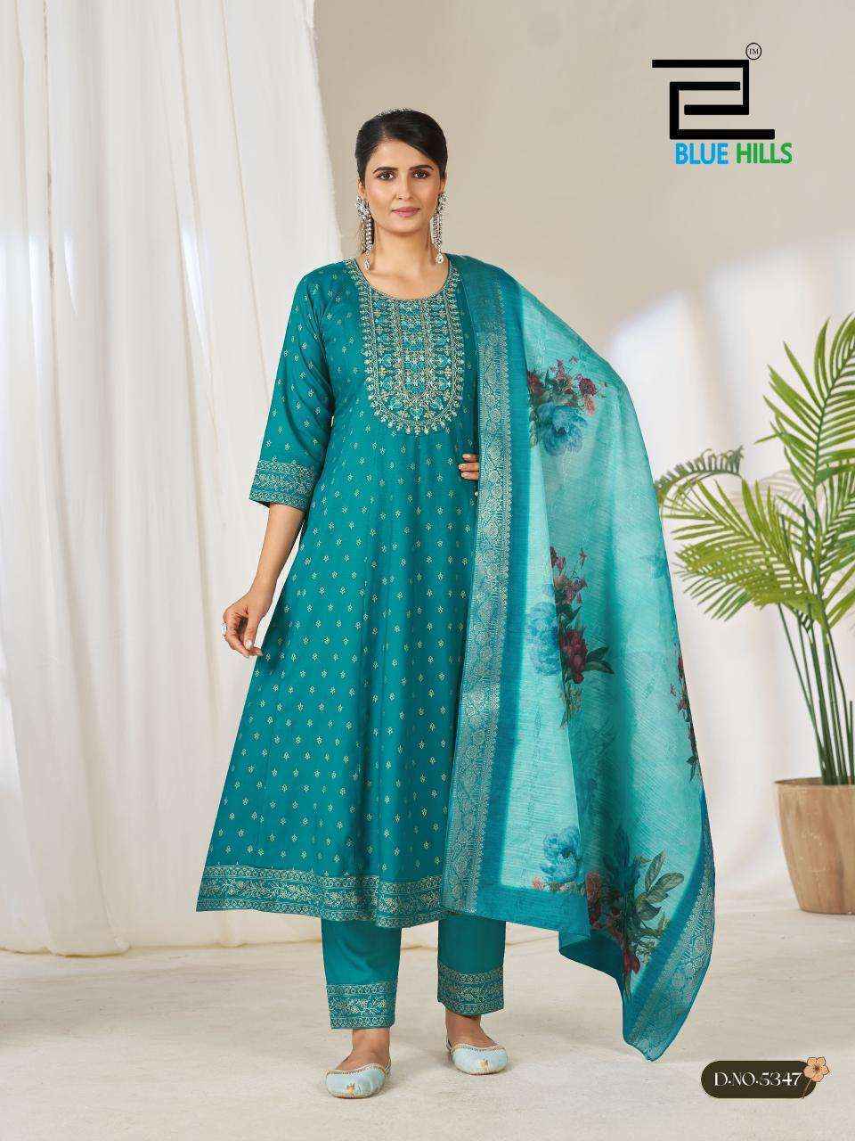 Blue Hills Gemini Rayon Kurti Combo Wholesale Price 6 pcs Catalogue