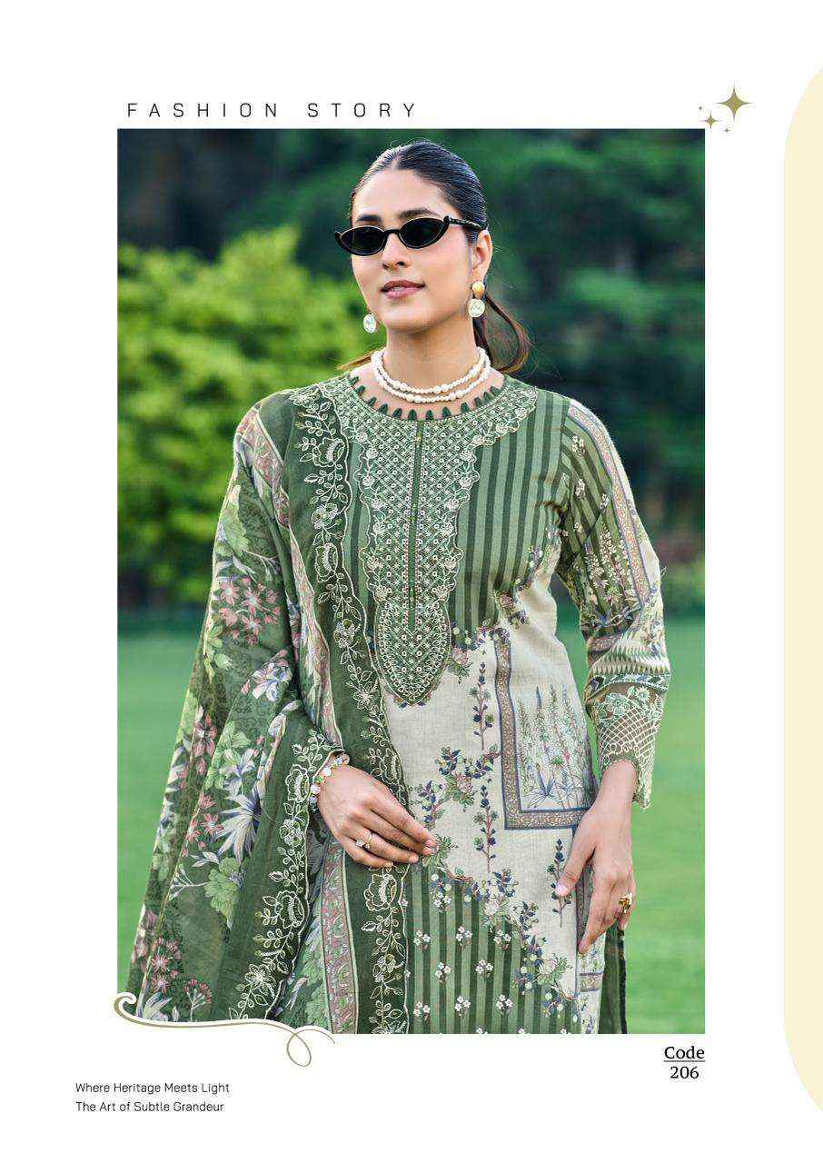 Cosmos Aabyaan Lawn Vol 2 Pakistani Cotton Salwar Kameez Wholesale Rate ( 6 Pcs Catalog )