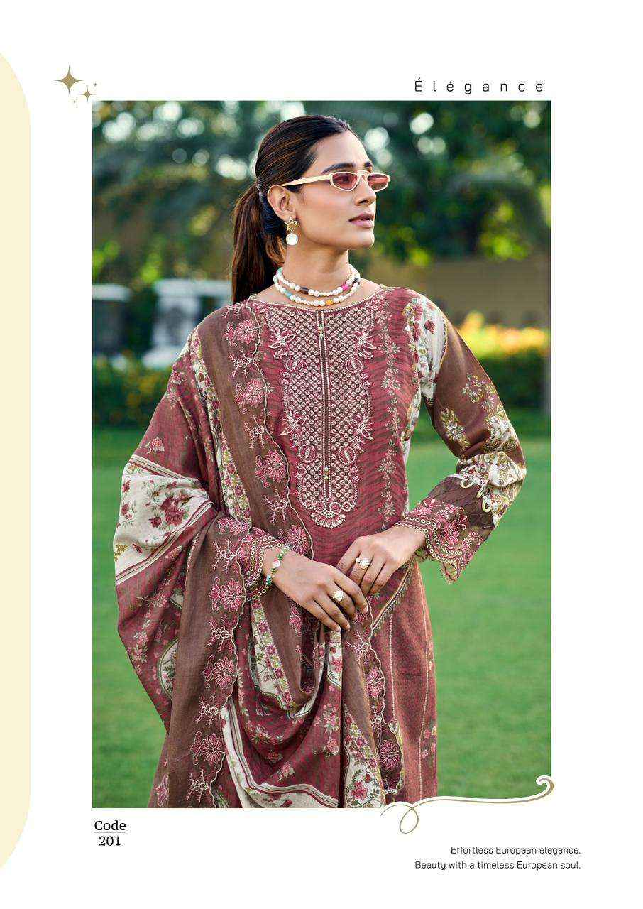 Cosmos Aabyaan Lawn Vol 2 Pakistani Cotton Salwar Kameez Wholesale Rate ( 6 Pcs Catalog )